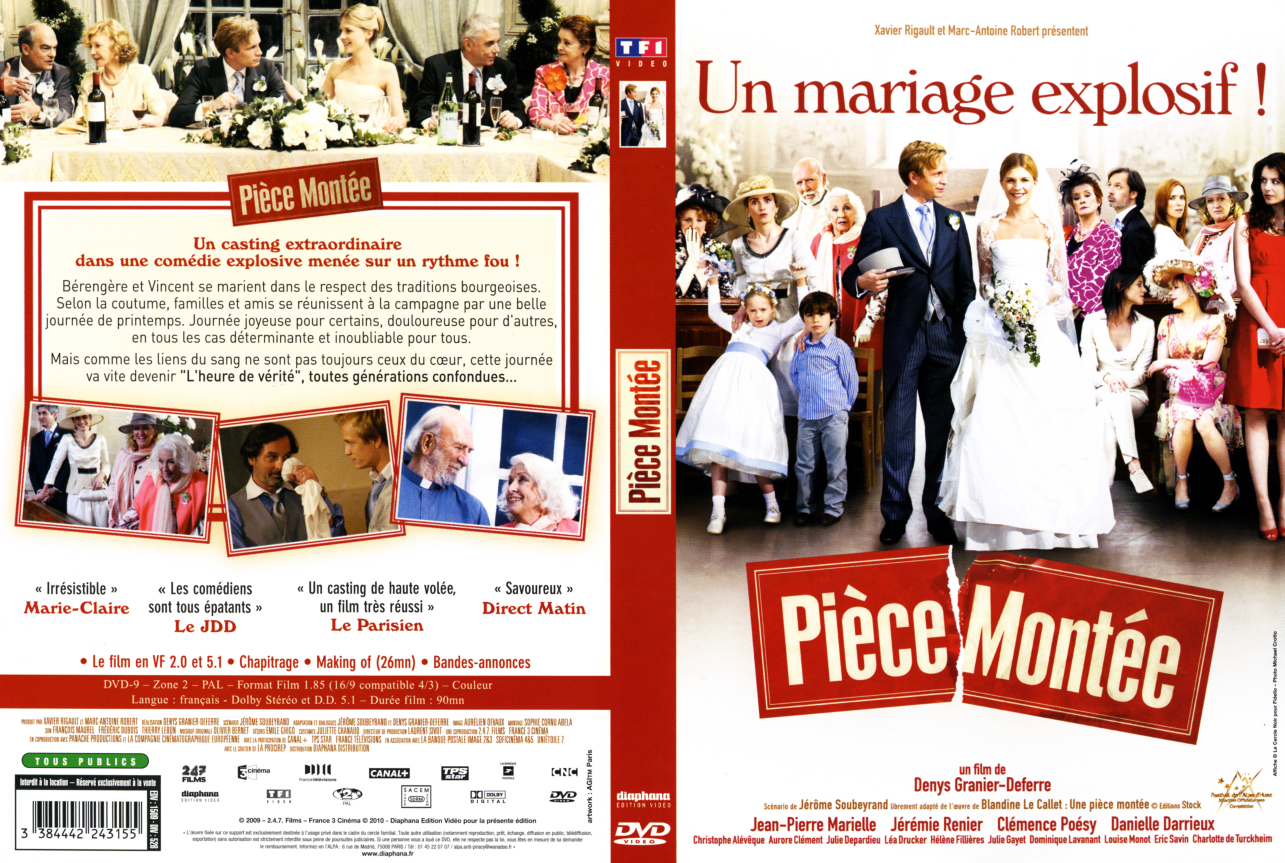 Jaquette DVD Piece monte
