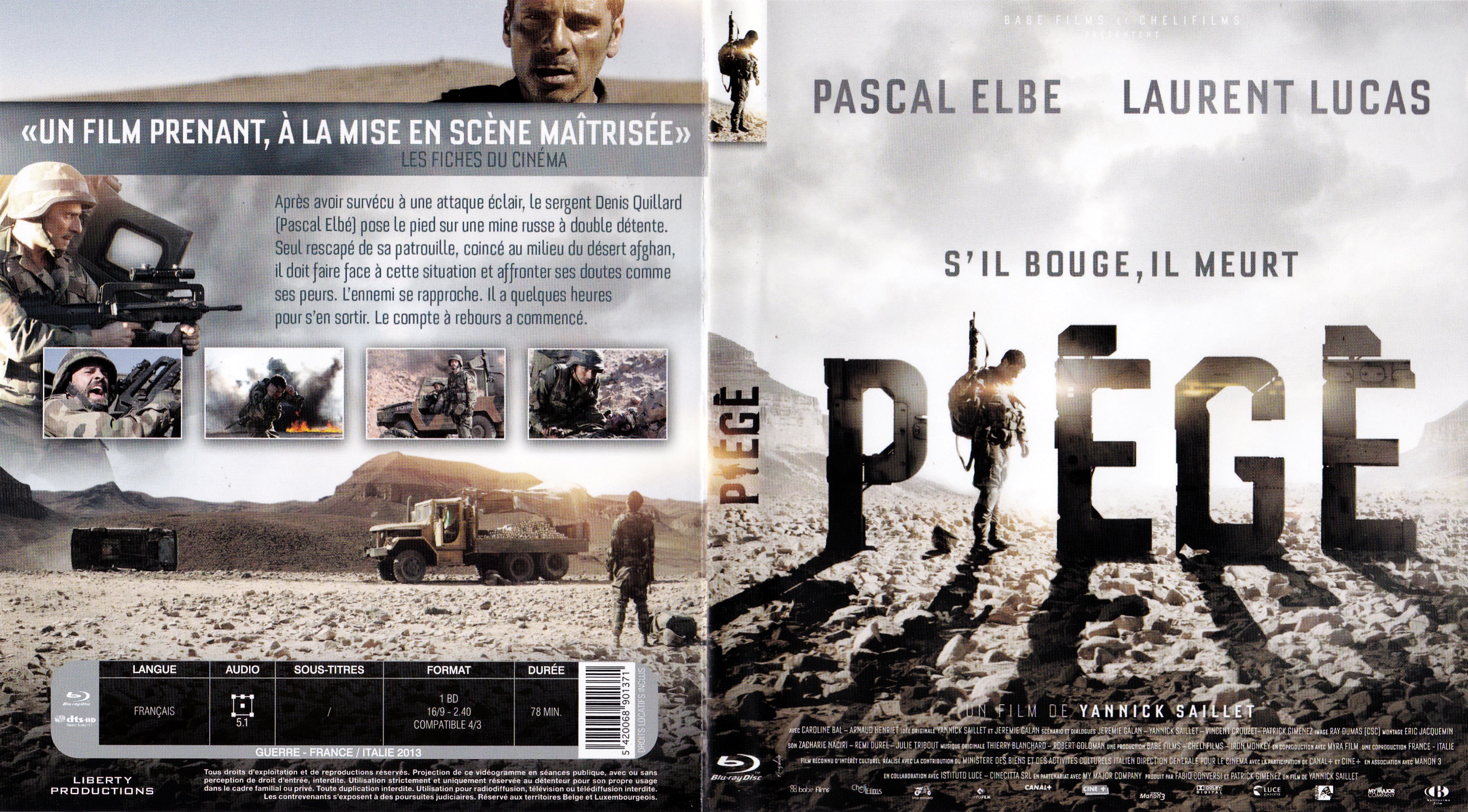 Jaquette DVD Piege 2014 (BLU-RAY)
