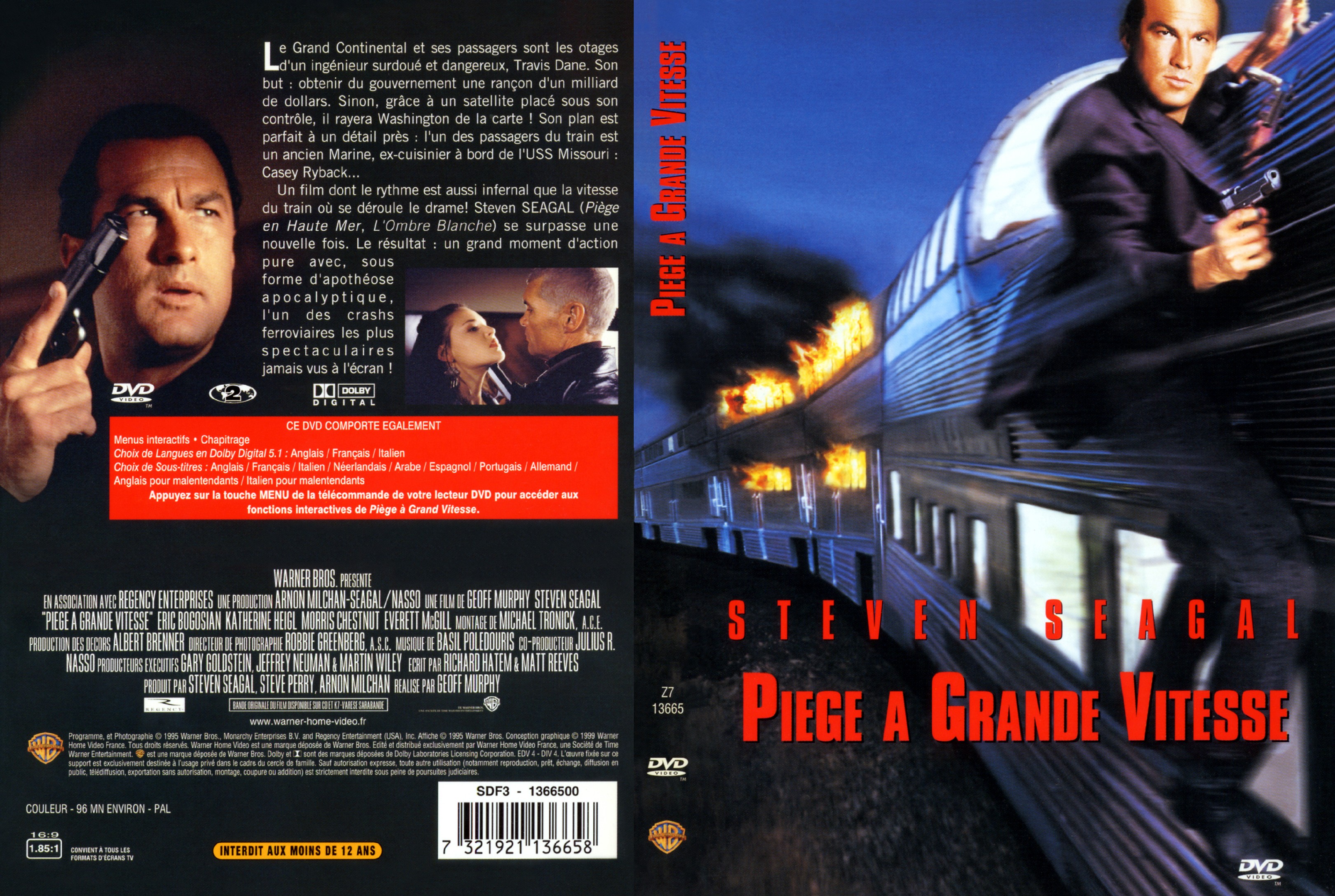 Jaquette DVD Piege  grande vitesse v2