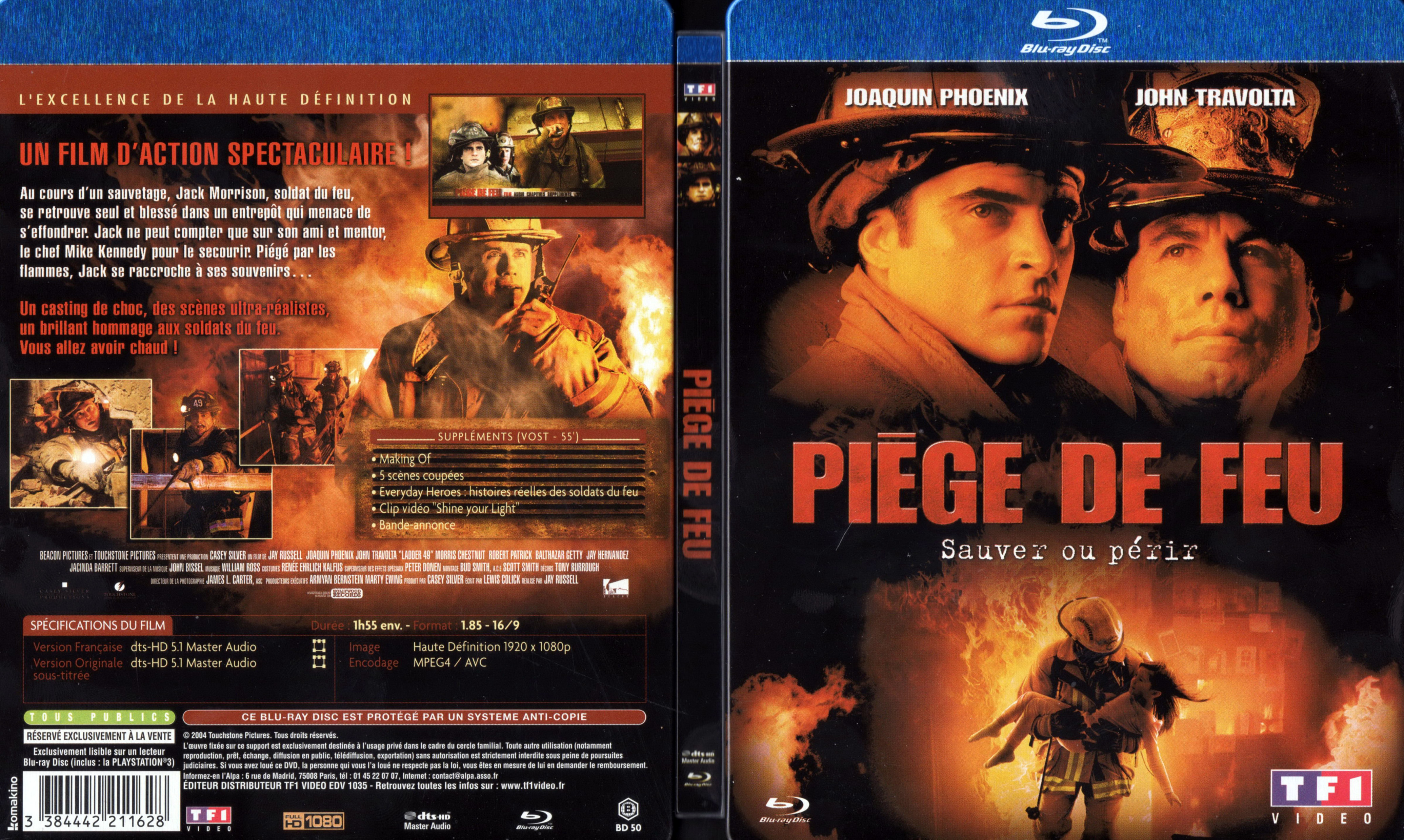 Jaquette DVD Piege de feu (BLU-RAY)