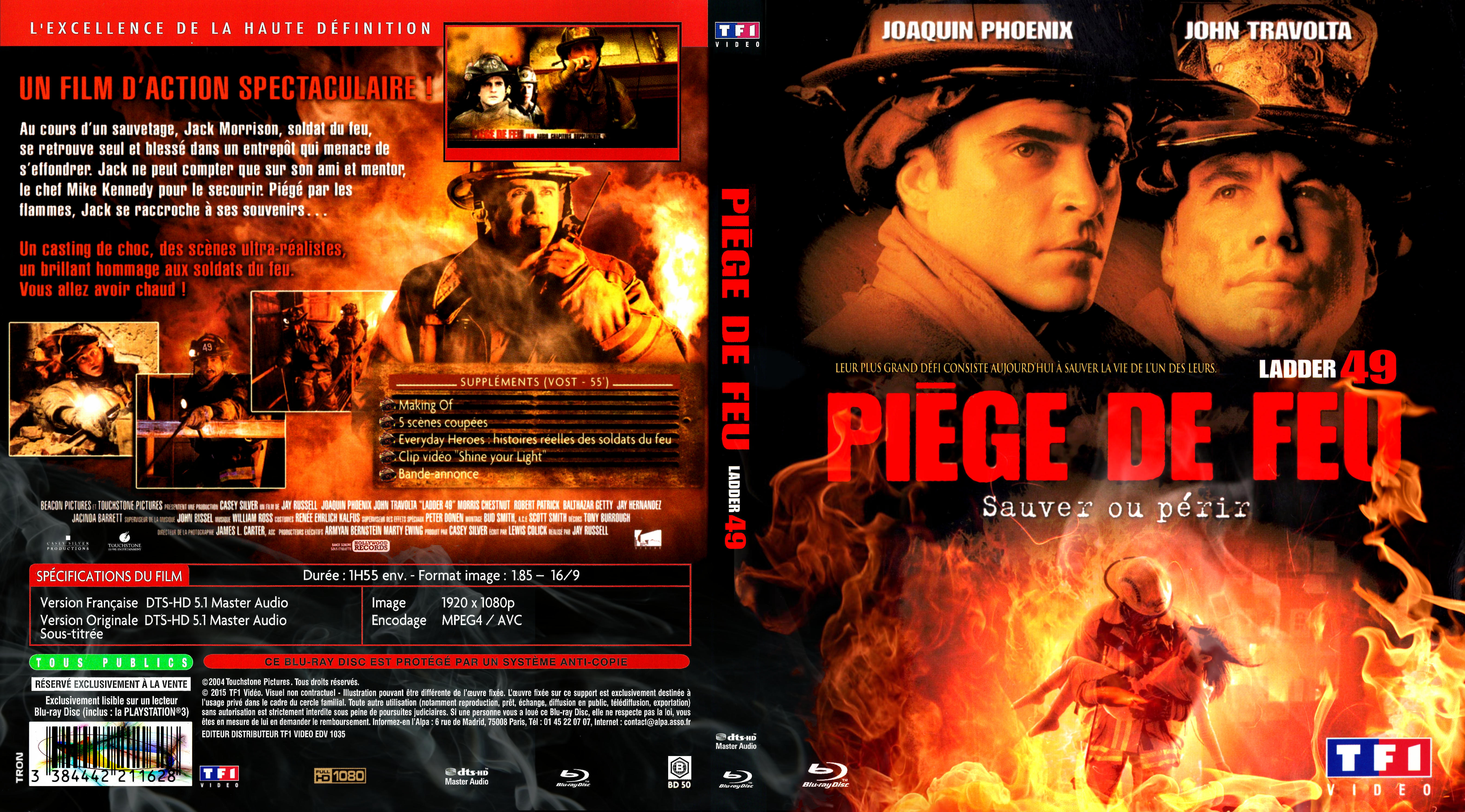 Jaquette DVD Pige de feu custom (BLU-RAY)