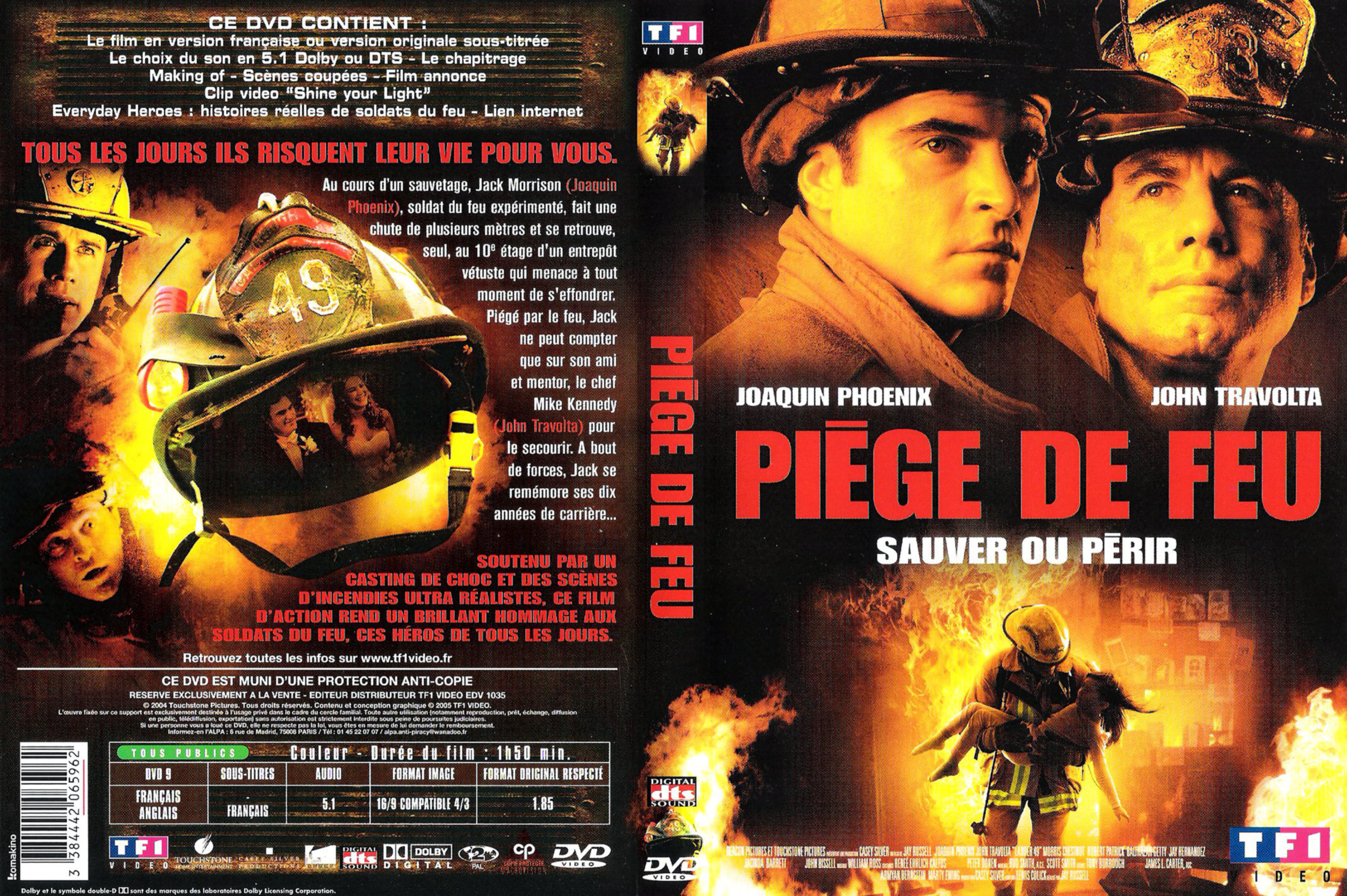 Jaquette DVD Pige de feu v2