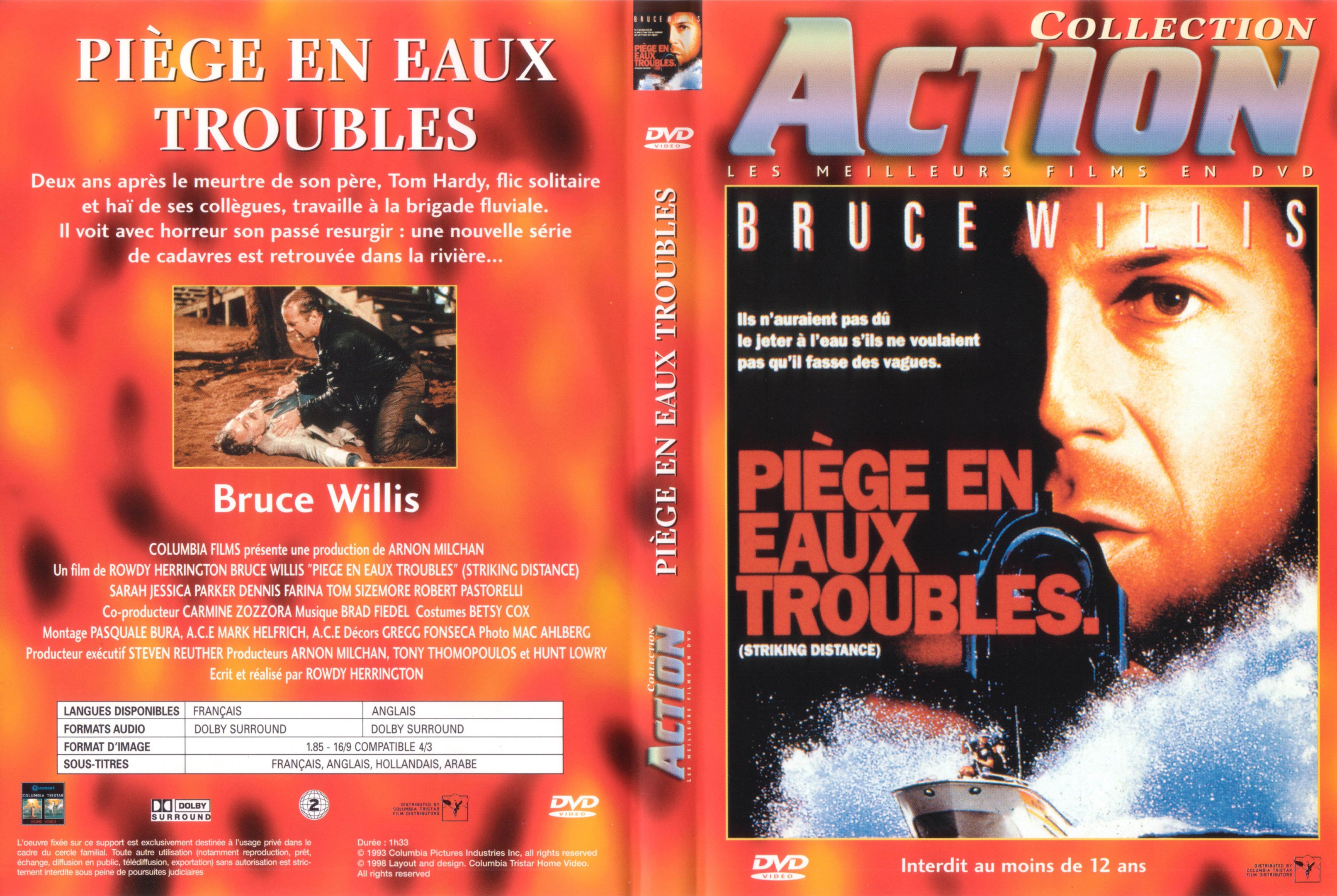 Jaquette DVD Piege en eaux troubles v2