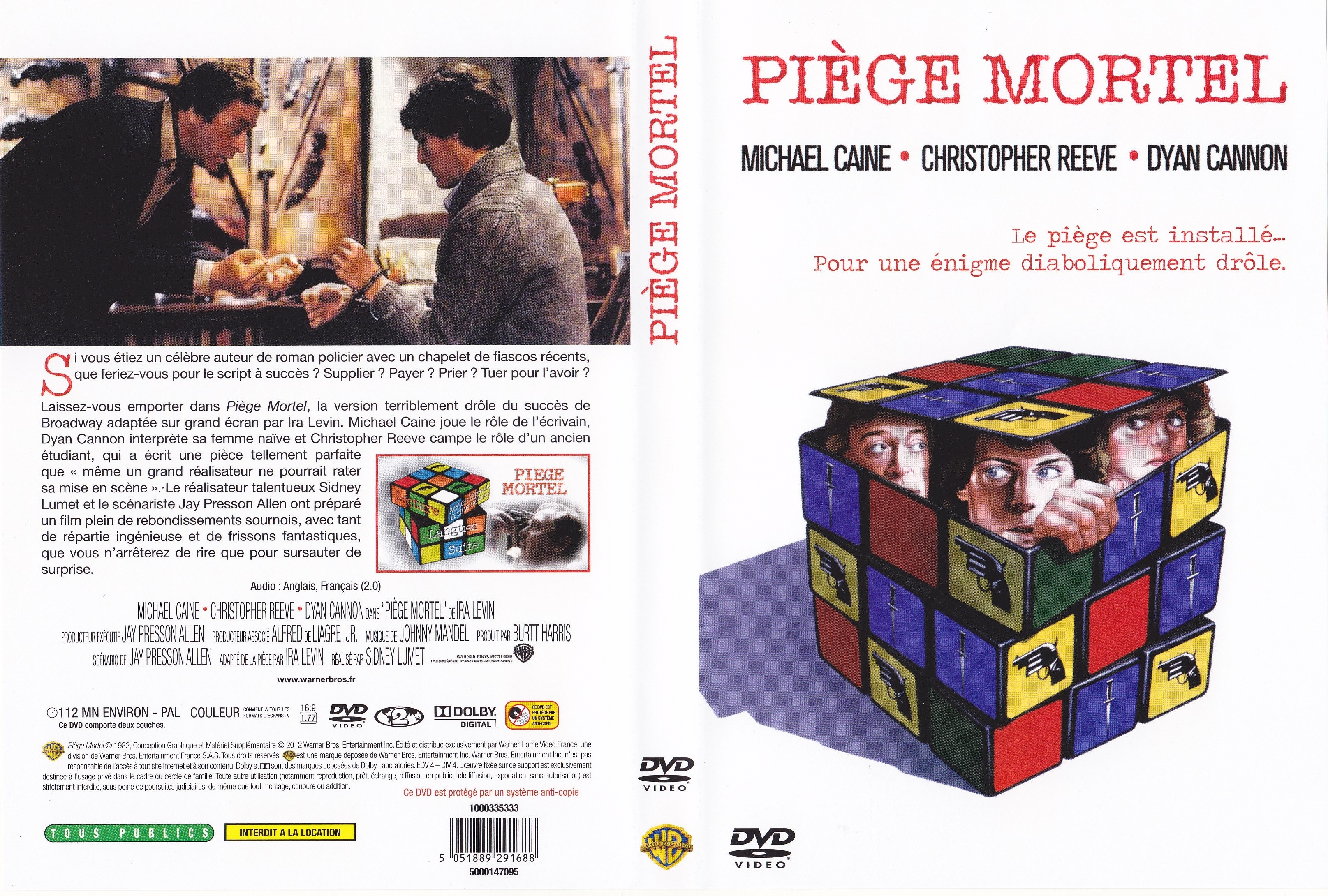 Jaquette DVD Pige mortel