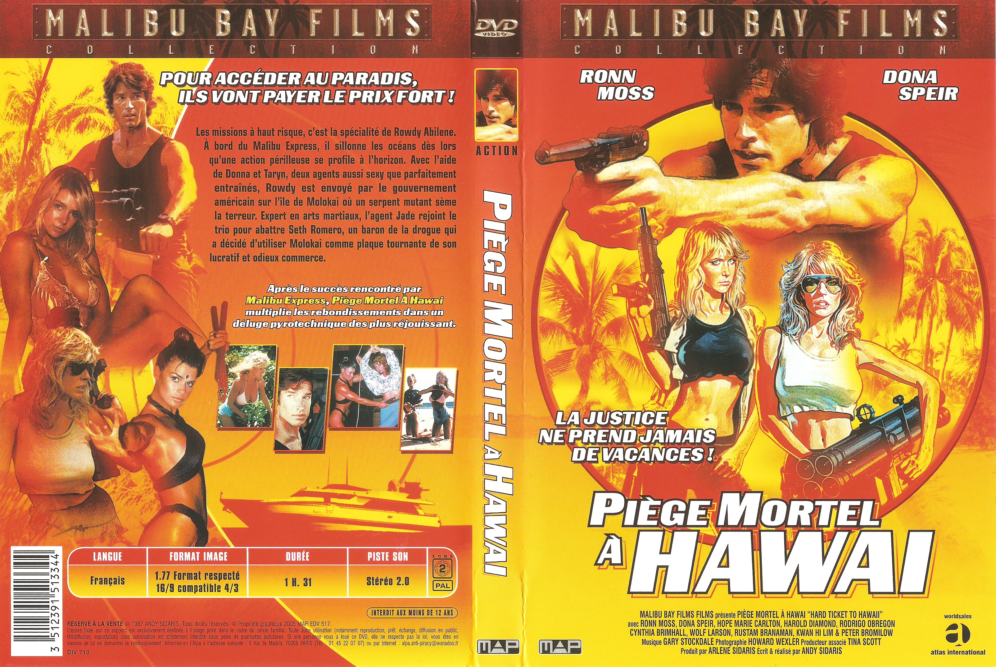 Jaquette DVD Pige mortel  Hawai