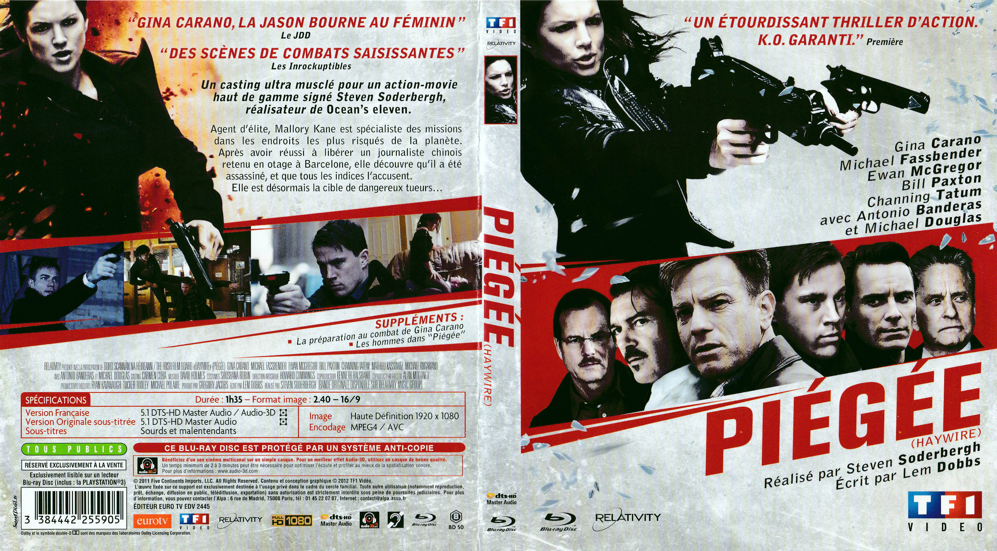 Jaquette DVD Pi�g�e (BLU-RAY)