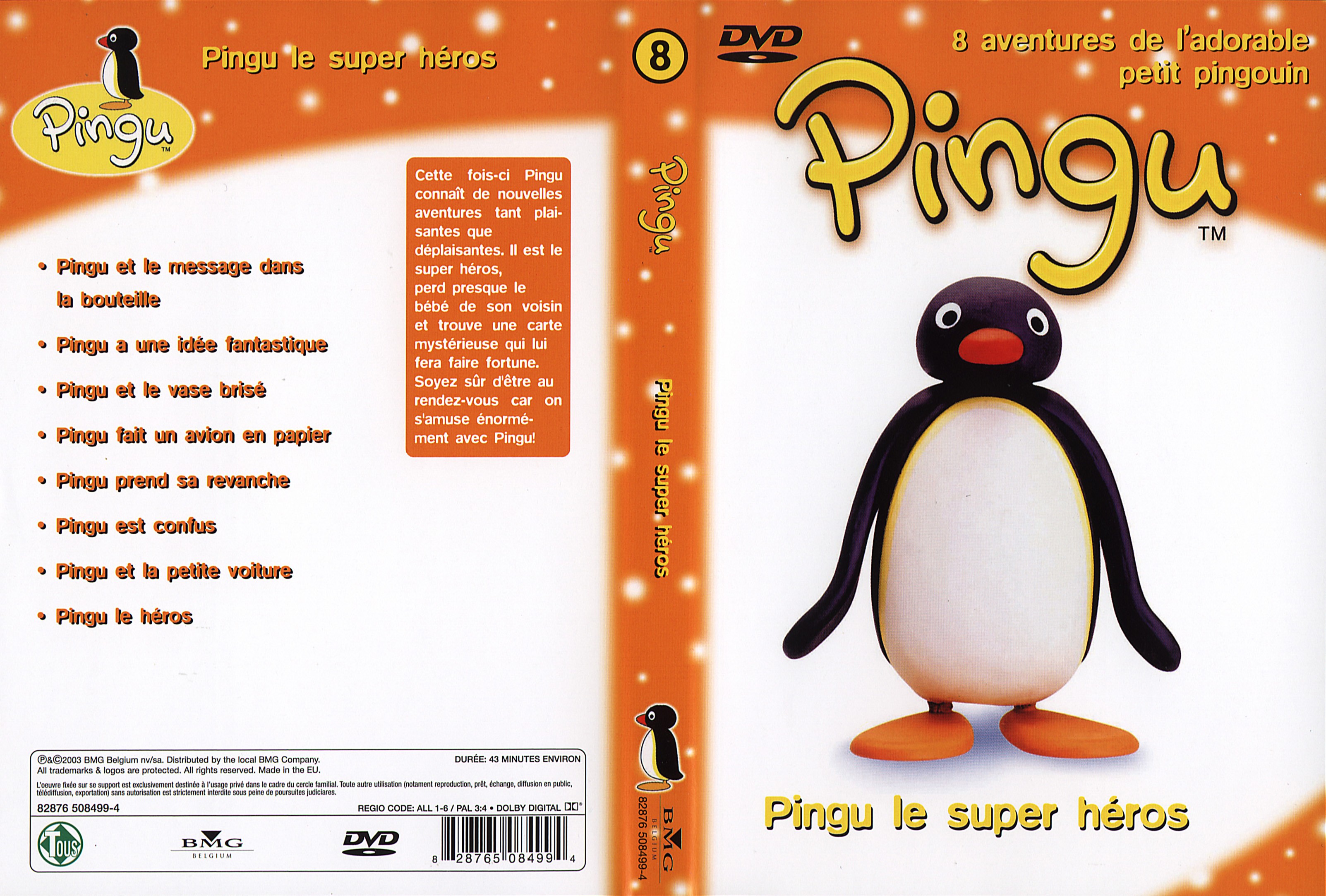 Jaquette DVD Pingu vol 8
