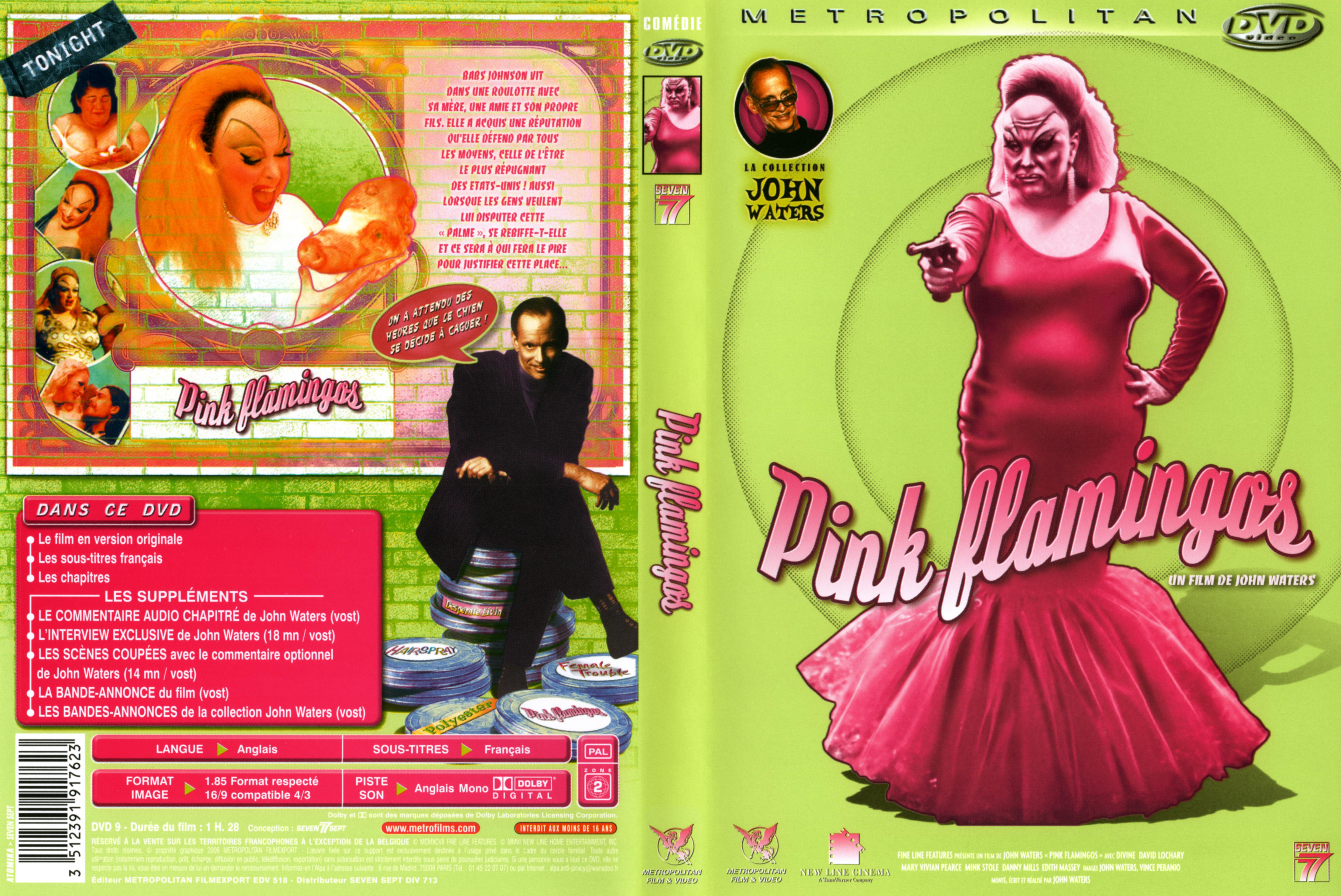 Jaquette DVD Pink Flamingos