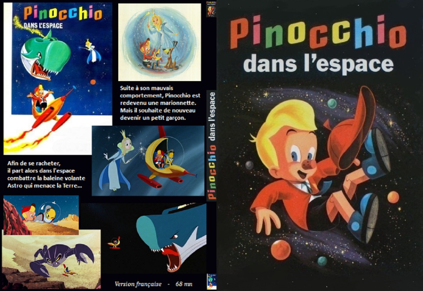 Jaquette DVD Pinocchio dans l