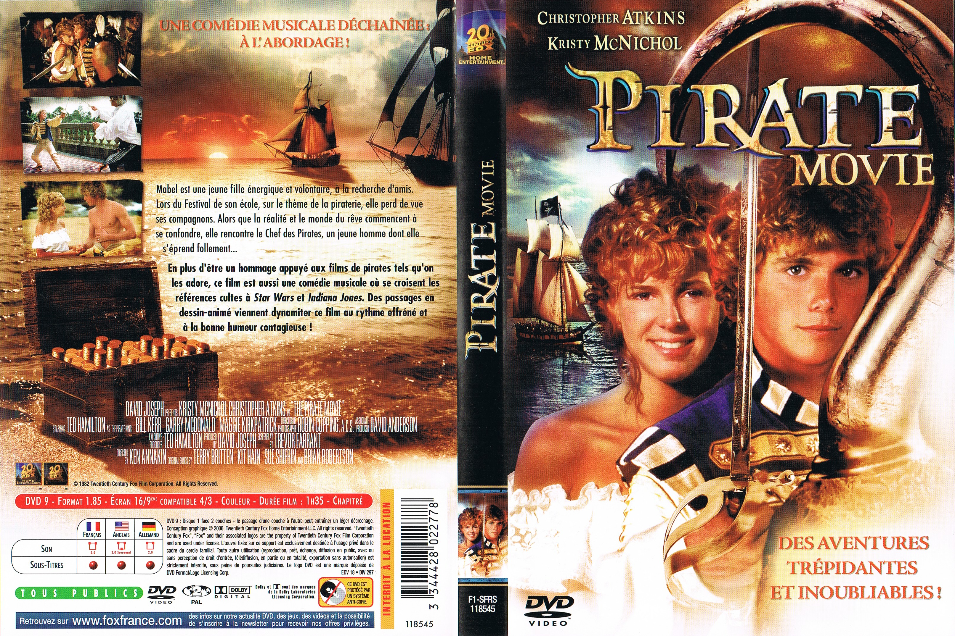 Jaquette DVD Pirate Movie