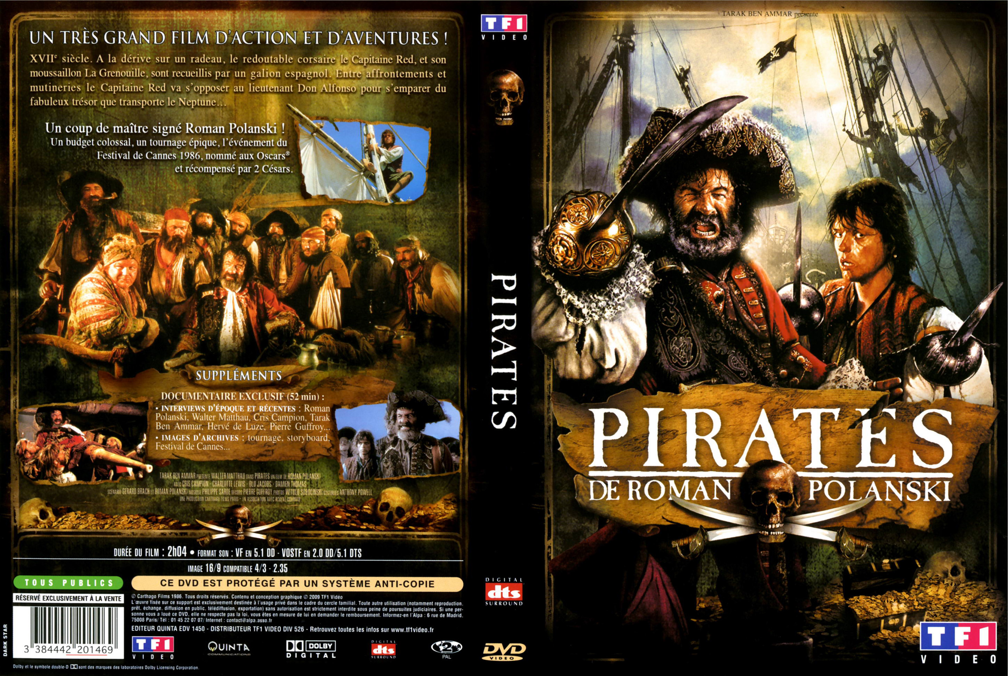 Jaquette DVD Pirates
