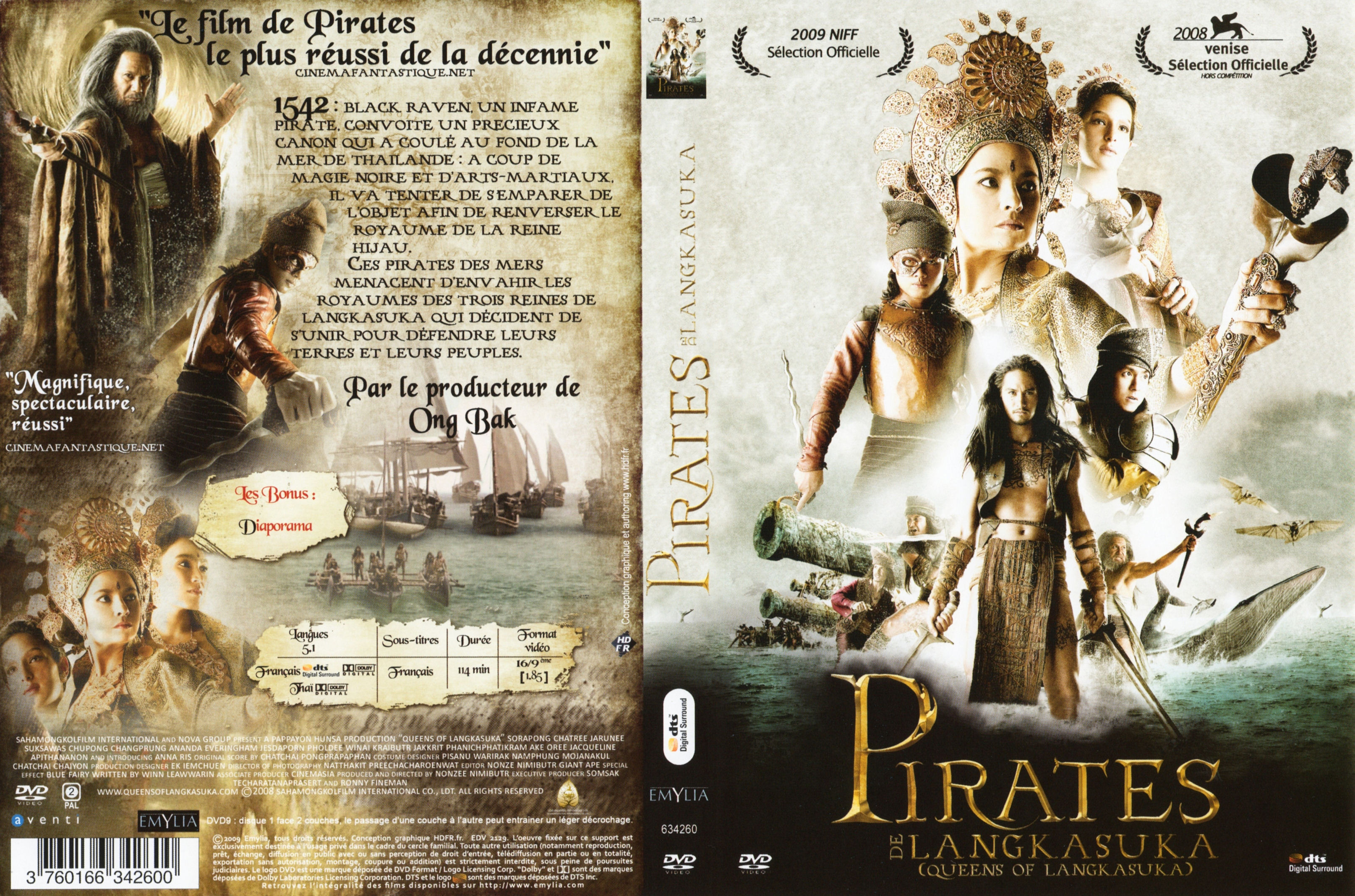Jaquette DVD Pirates de Langkasuka
