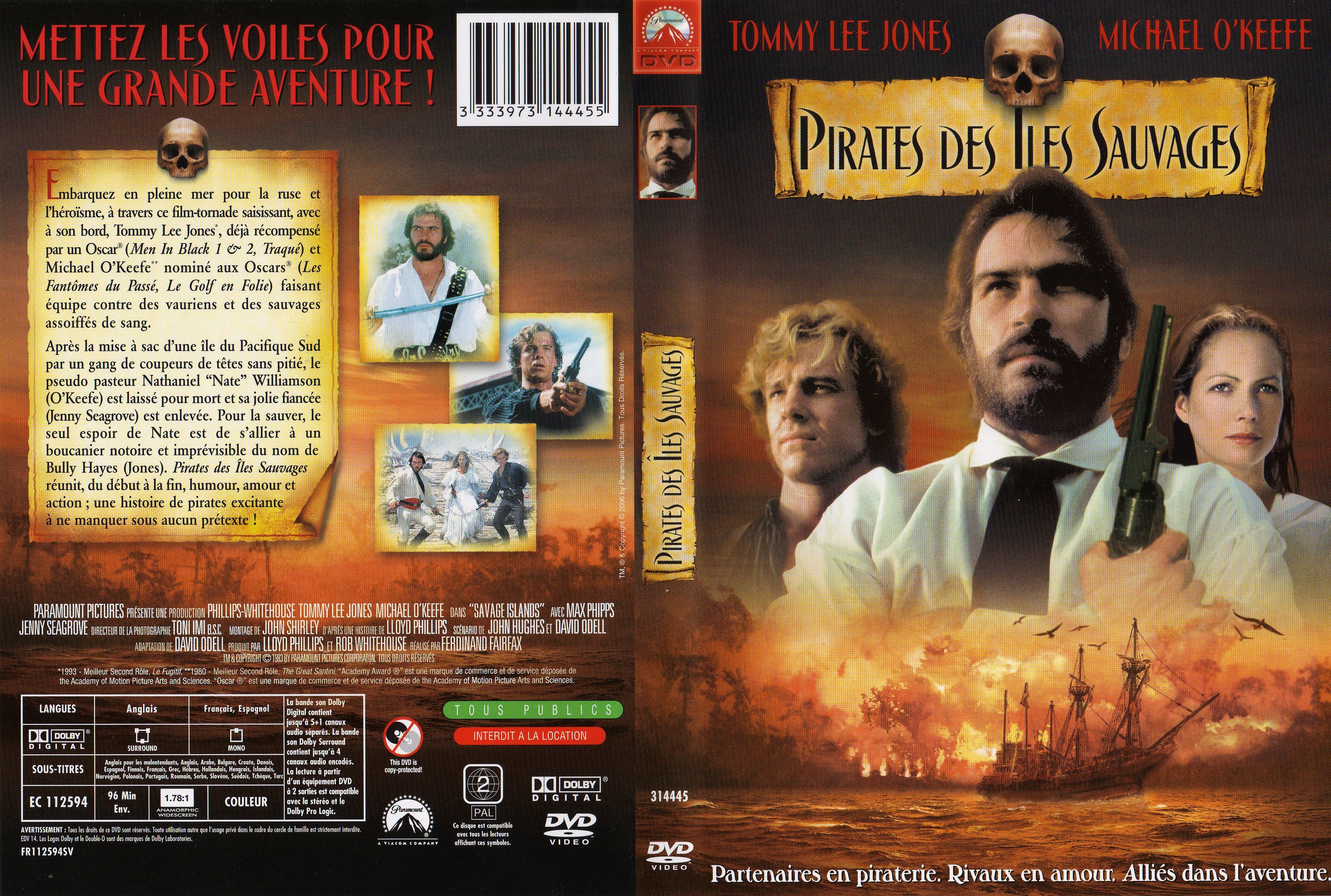 Jaquette DVD Pirates des iles sauvages