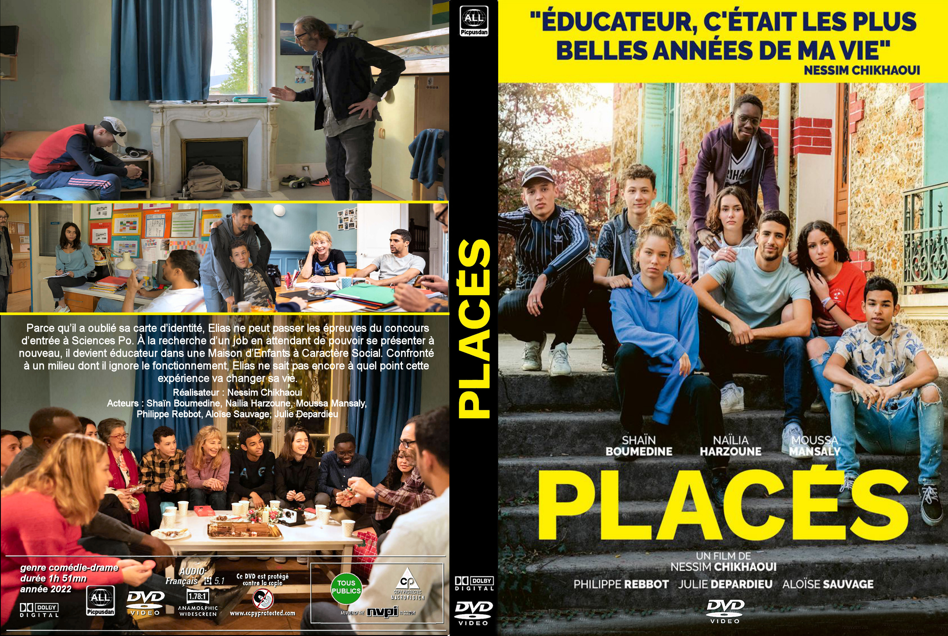 Jaquette DVD Placs custom