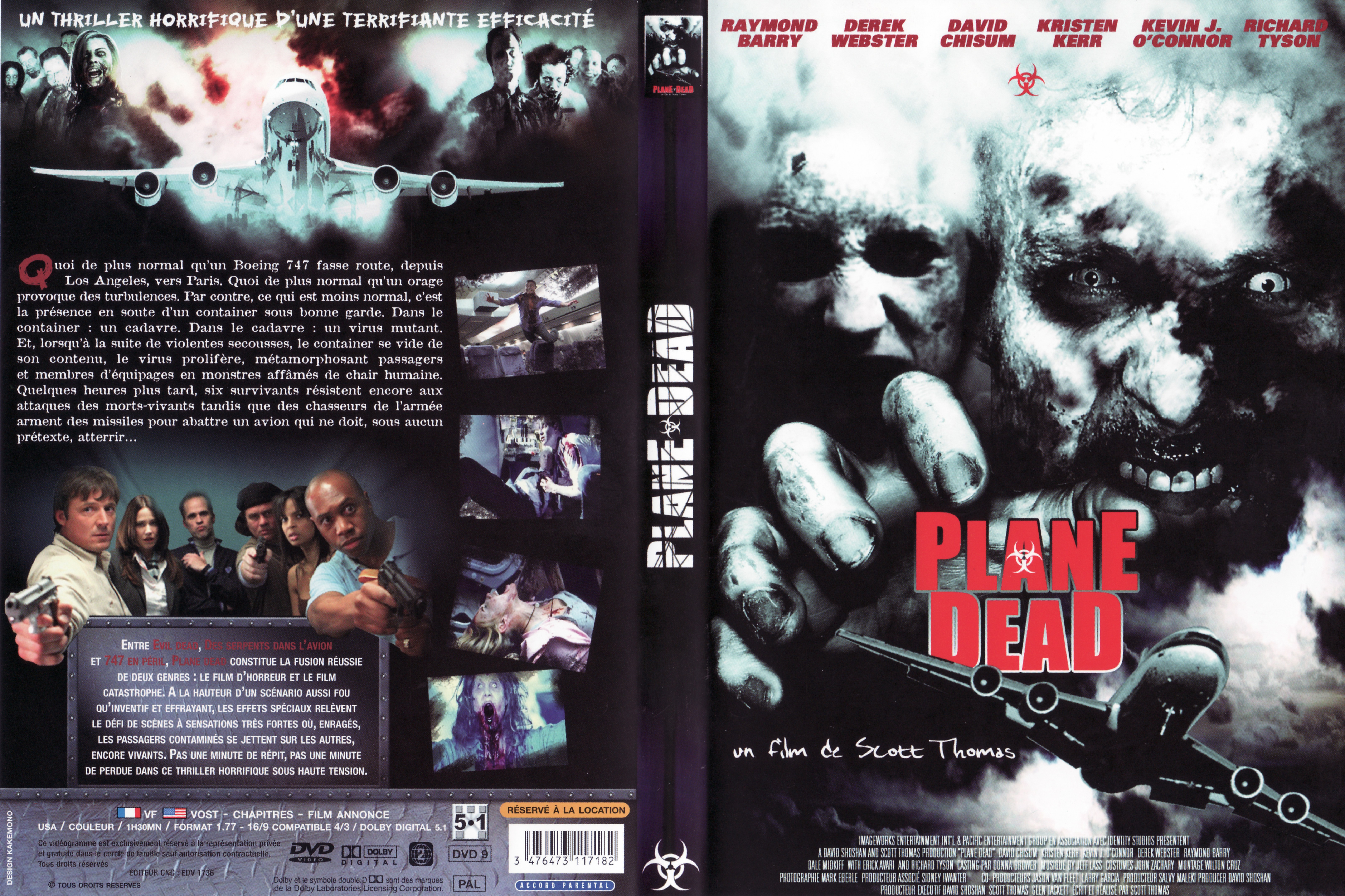 Jaquette DVD Plane dead