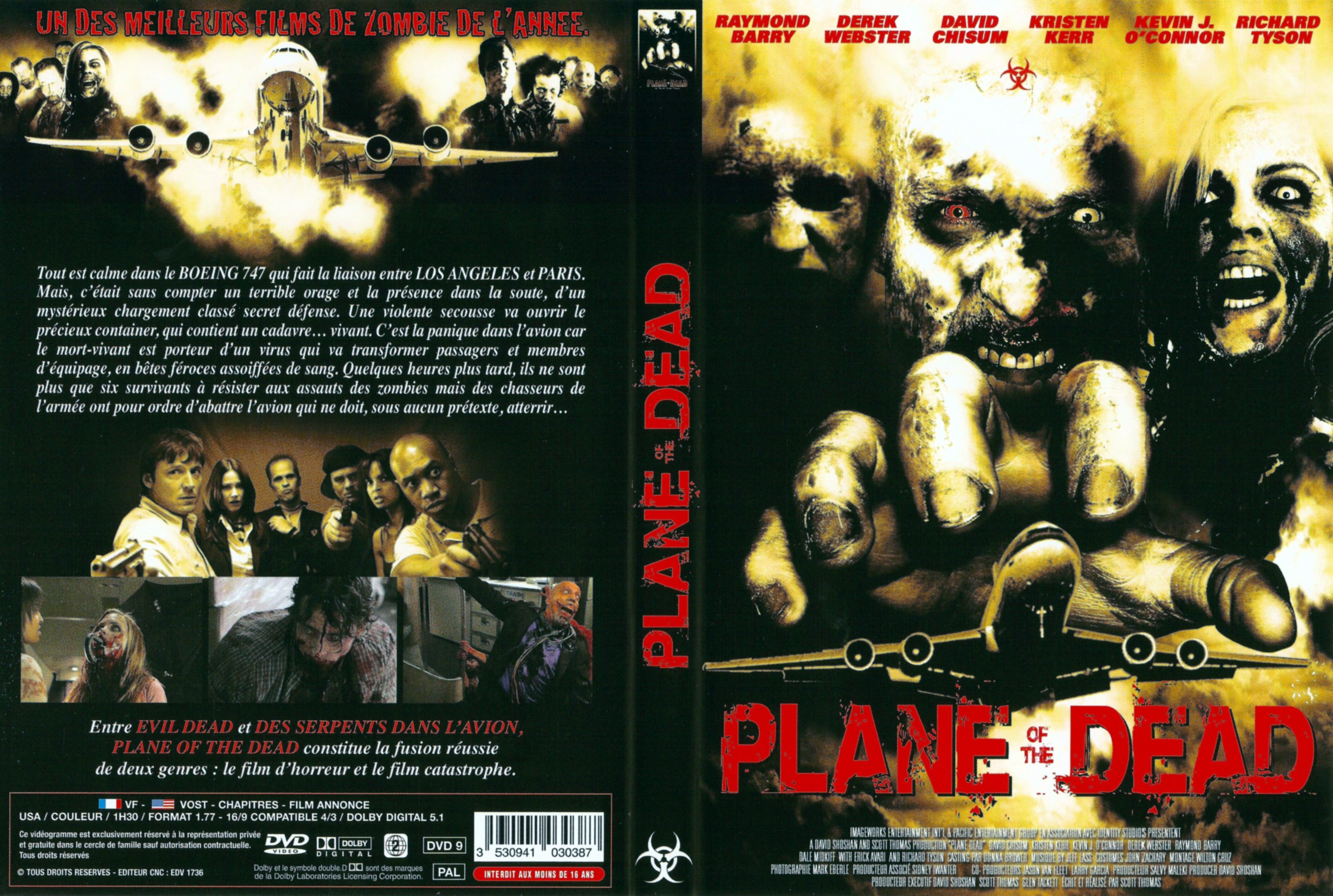 Jaquette DVD Plane of the dead