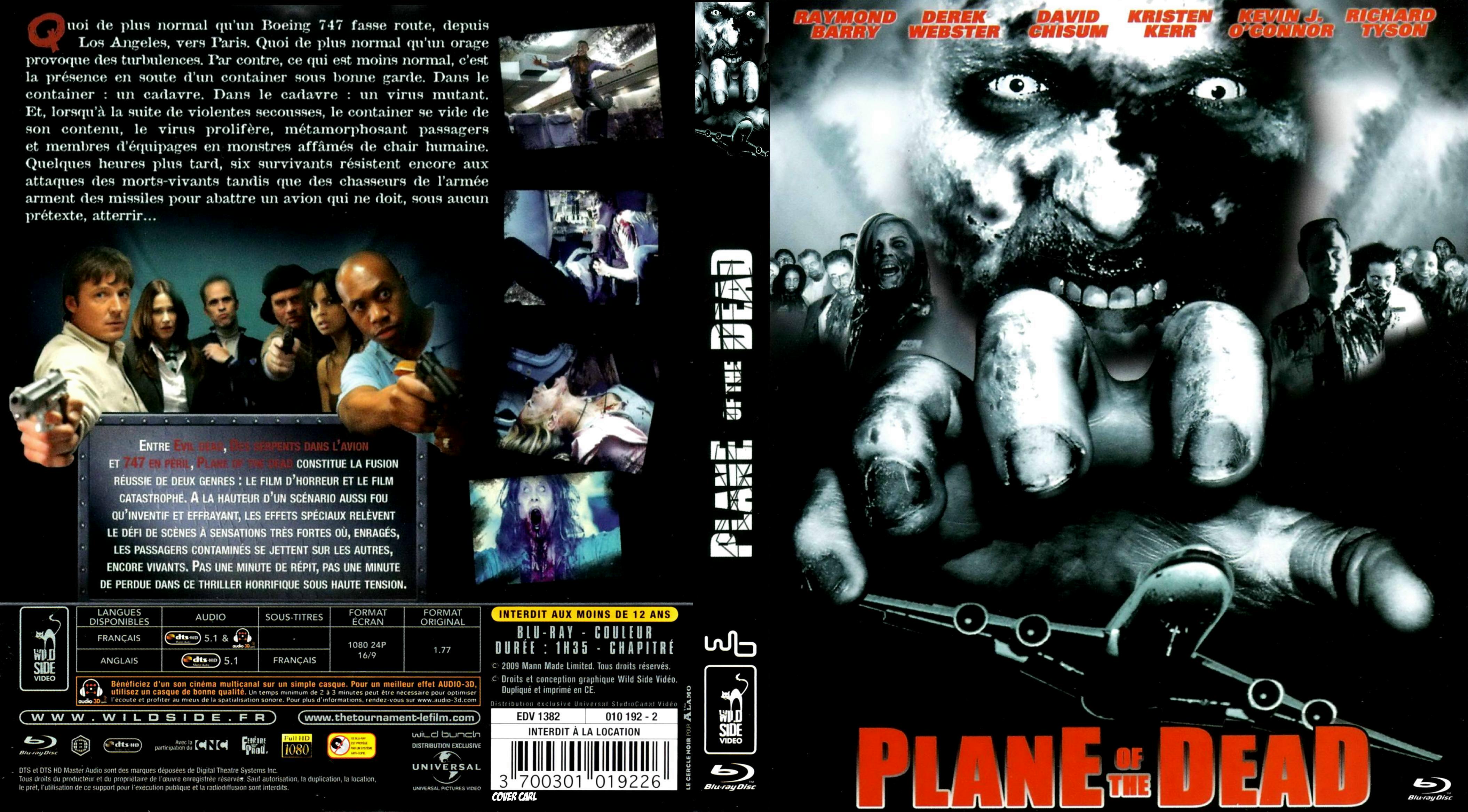 Jaquette DVD Plane of the dead custom (BLU-RAY)