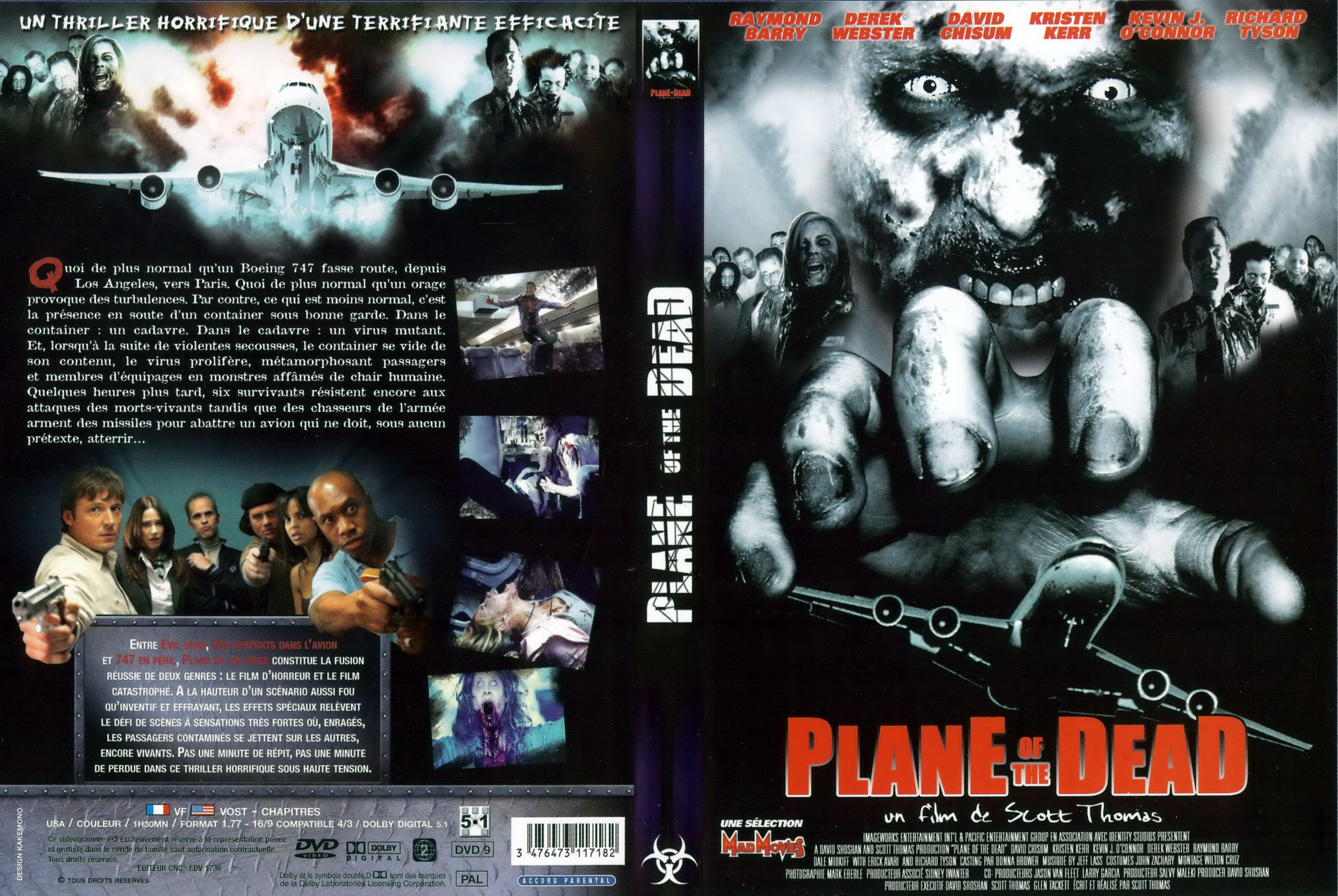 Jaquette DVD Plane of the dead v2