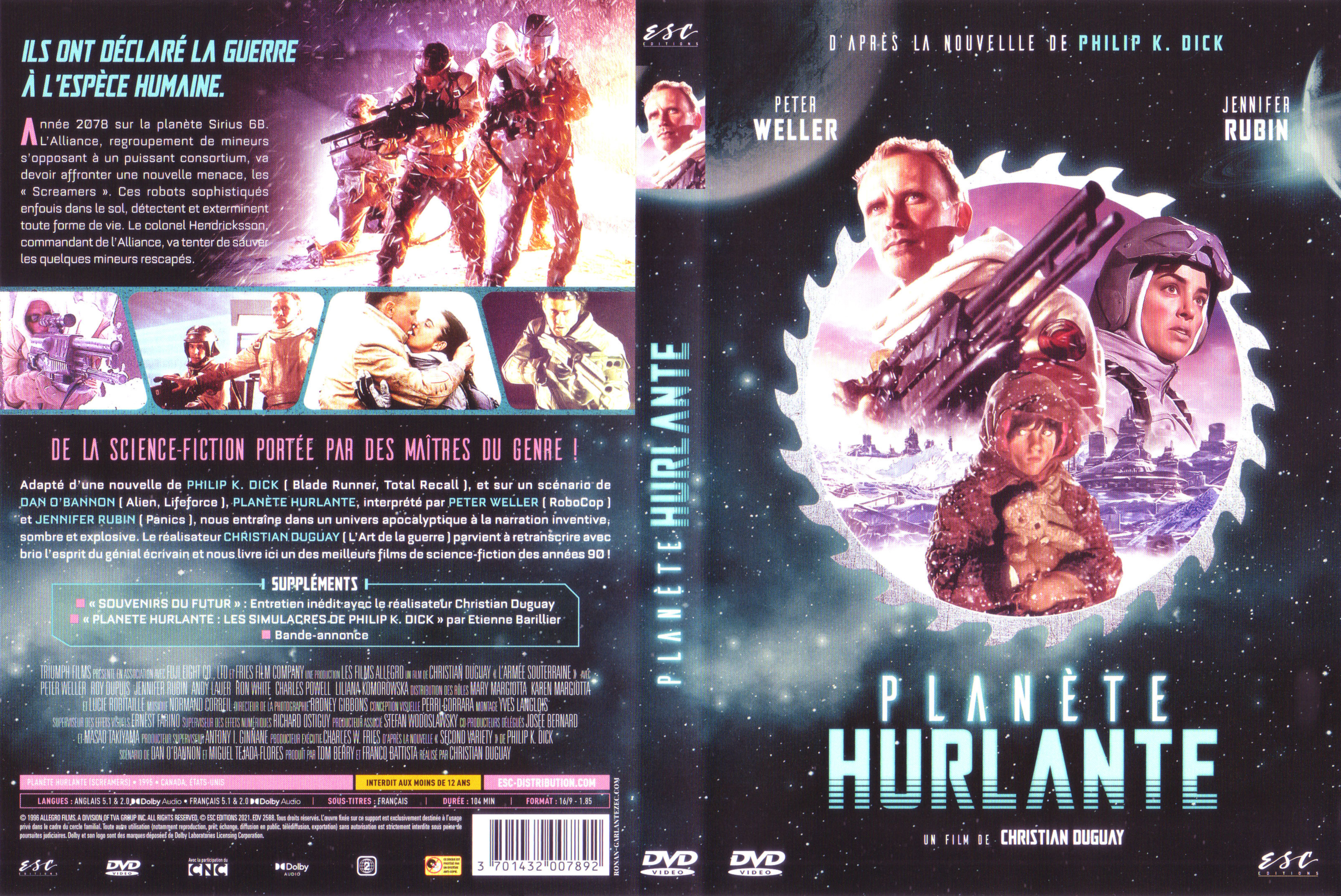 Jaquette DVD Plante hurlante v4