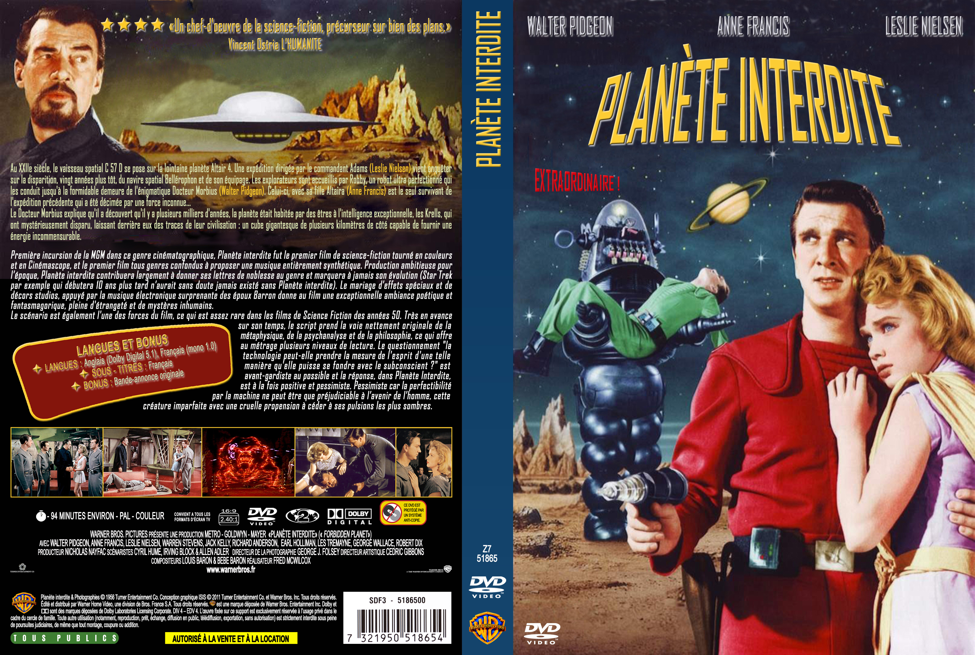 Jaquette DVD Plante interdite custom