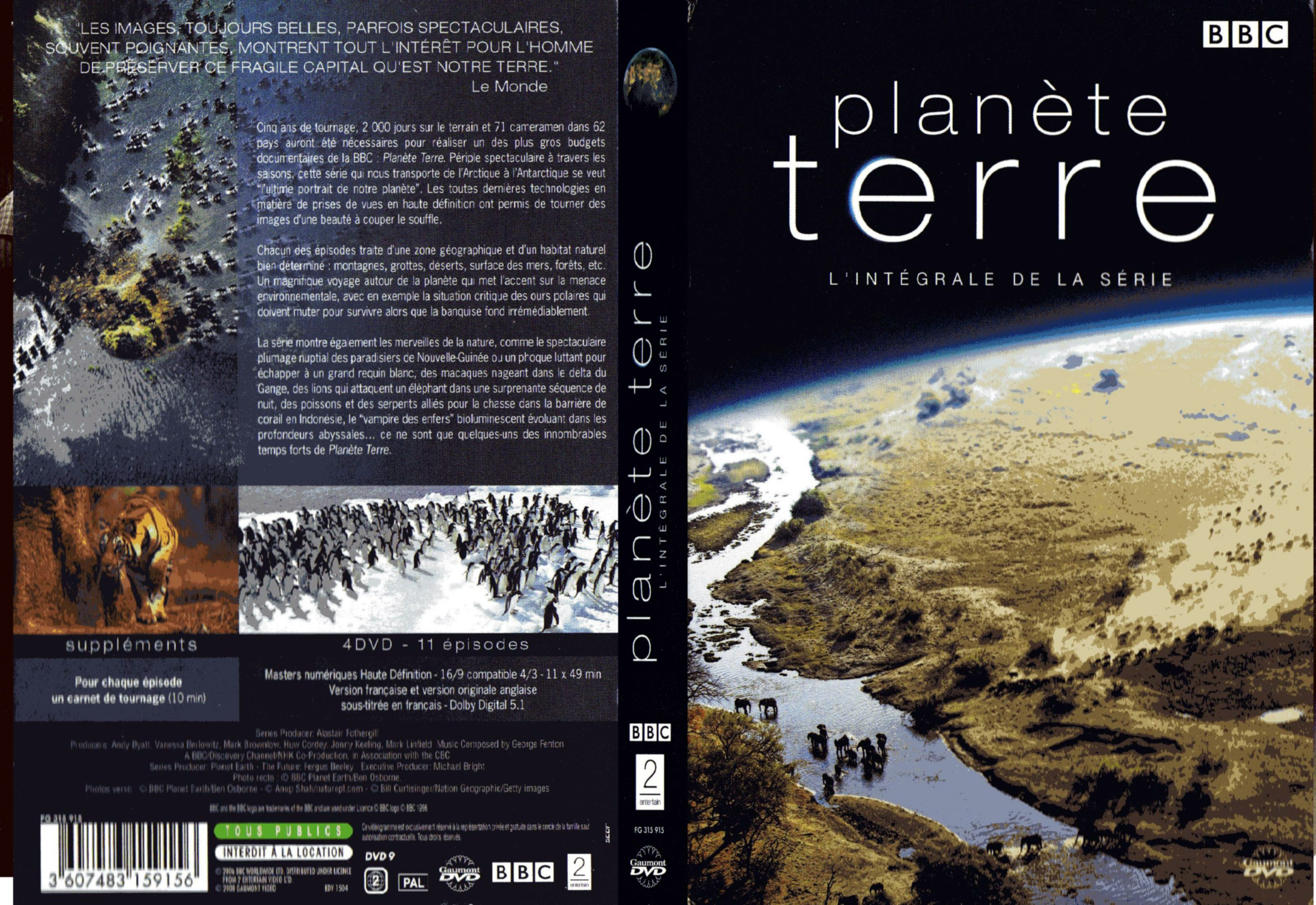 Jaquette DVD Plante terre