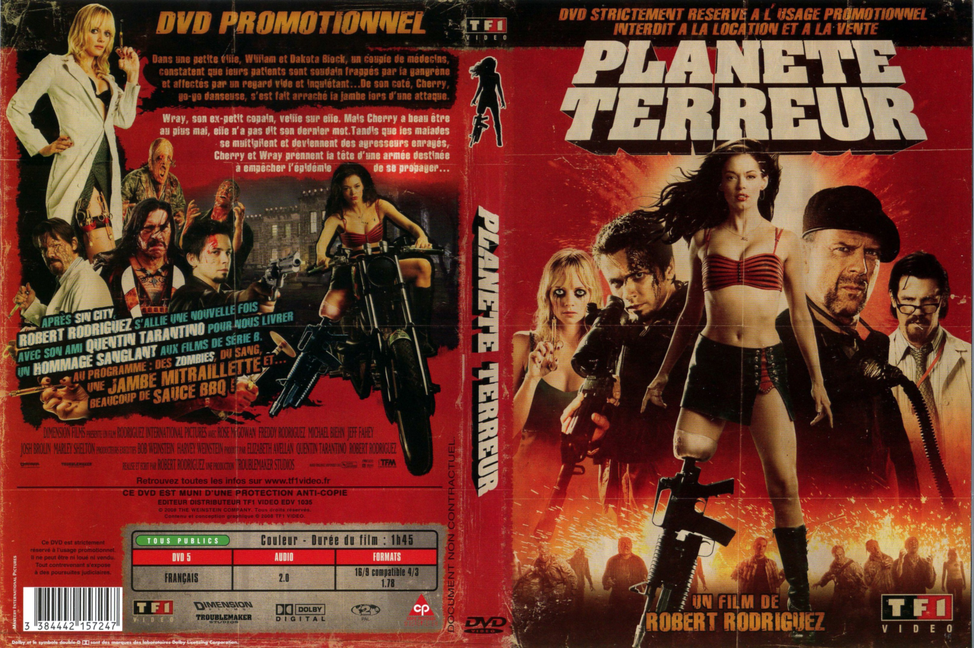 Jaquette DVD Plante terreur