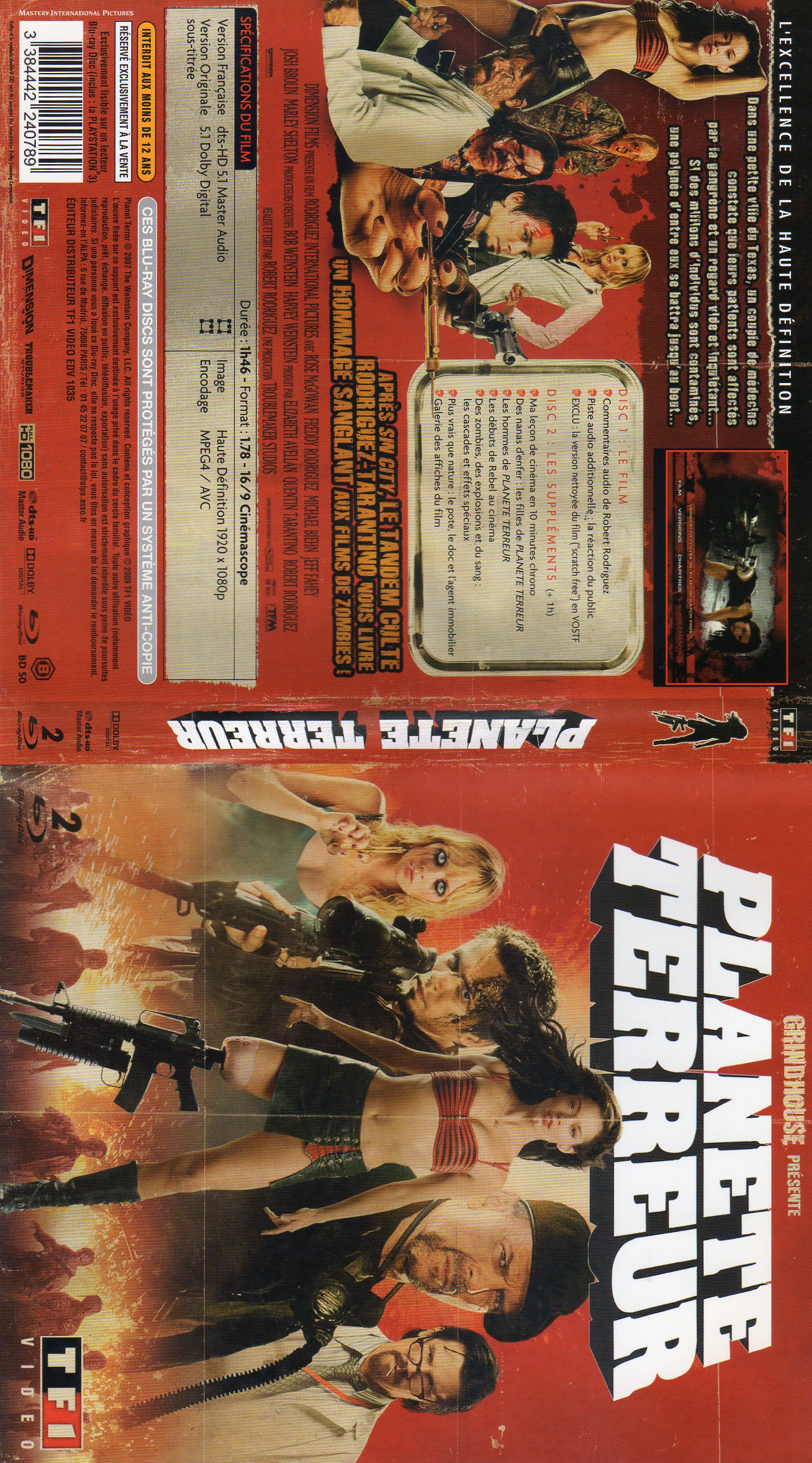 Jaquette DVD Plante terreur (BLU-RAY)