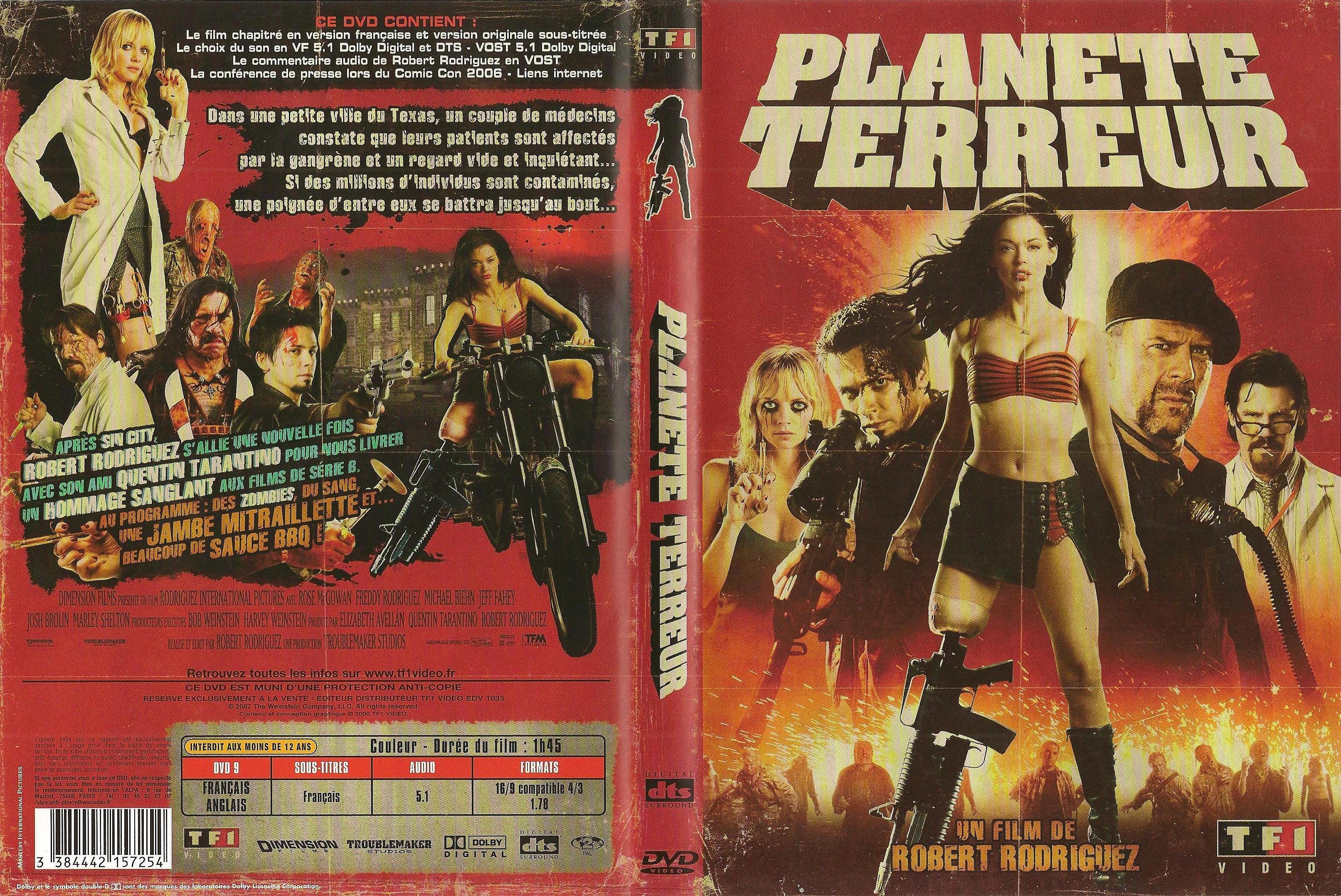 Jaquette DVD Plante terreur v4