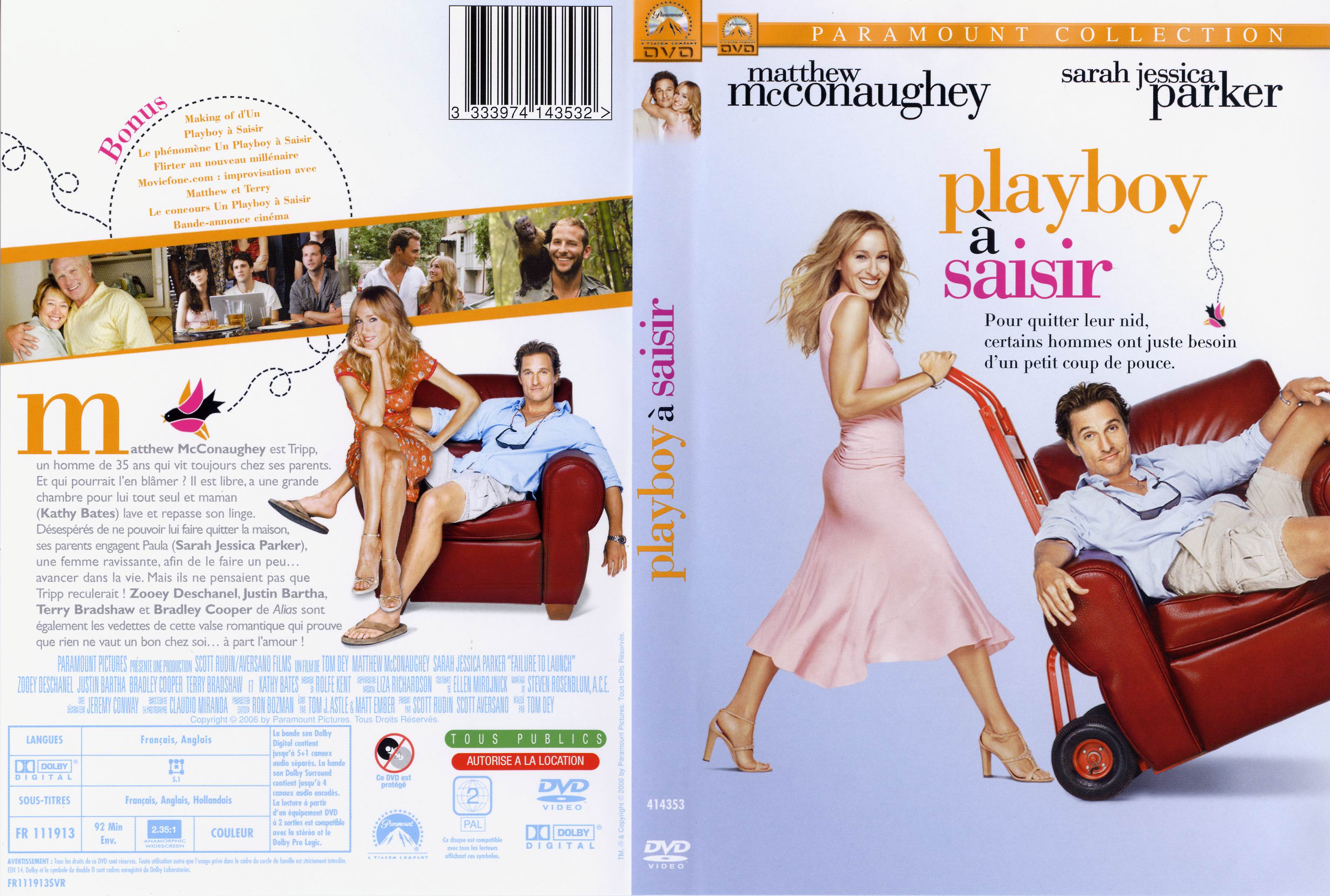 Jaquette DVD Playboy  saisir