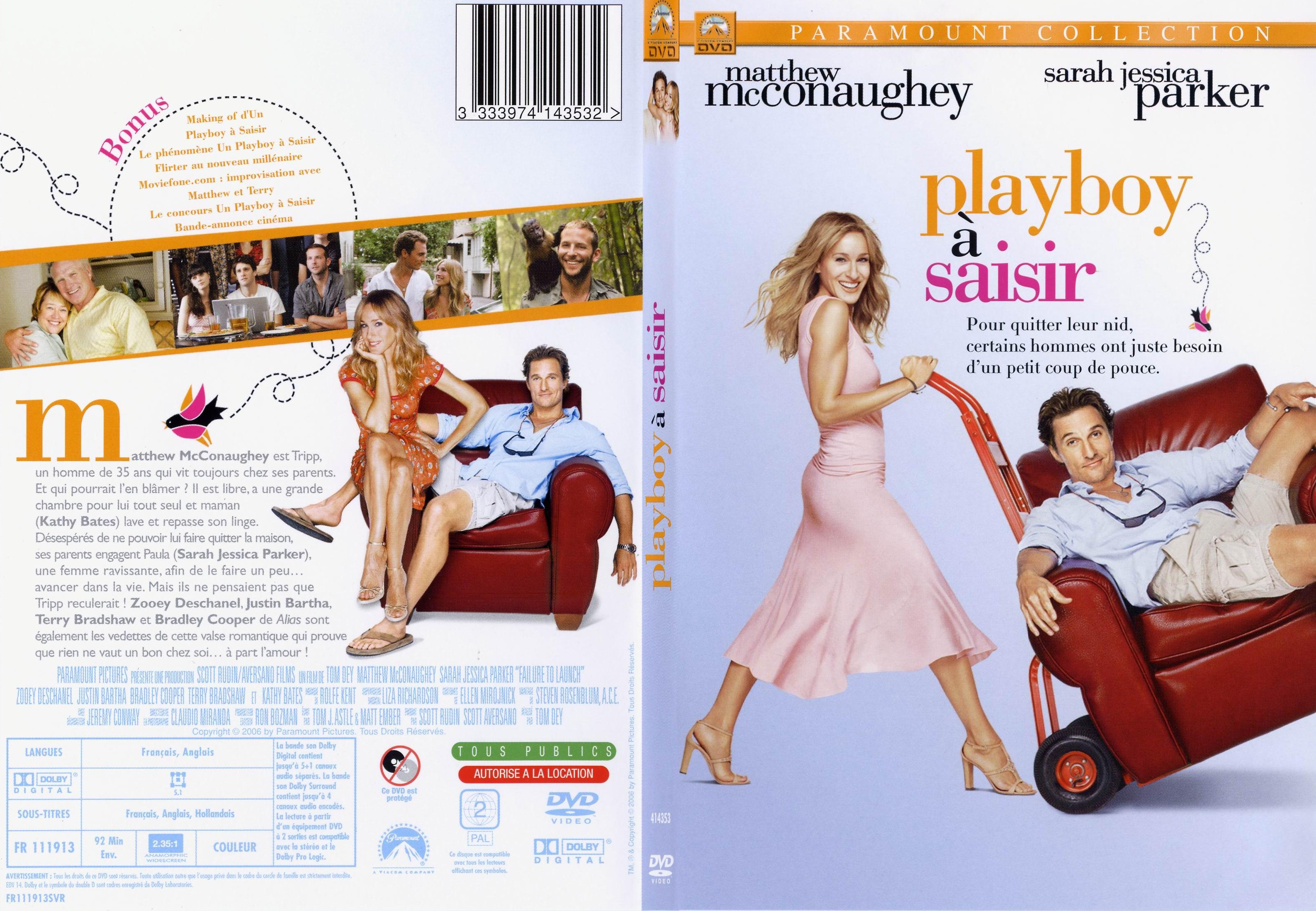 Jaquette DVD Playboy  saisir - SLIM