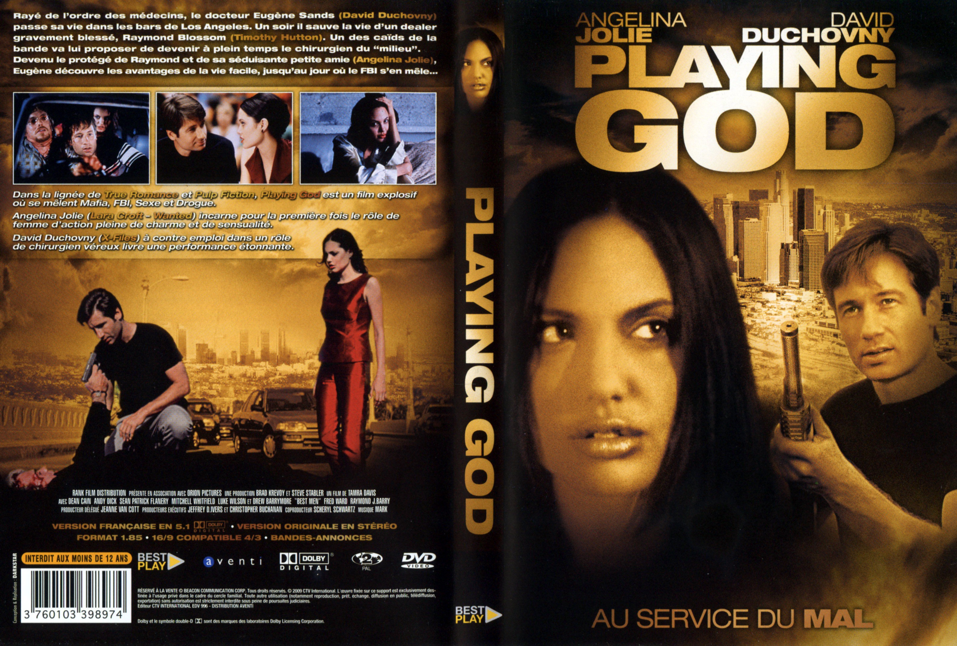 Jaquette DVD Playing god