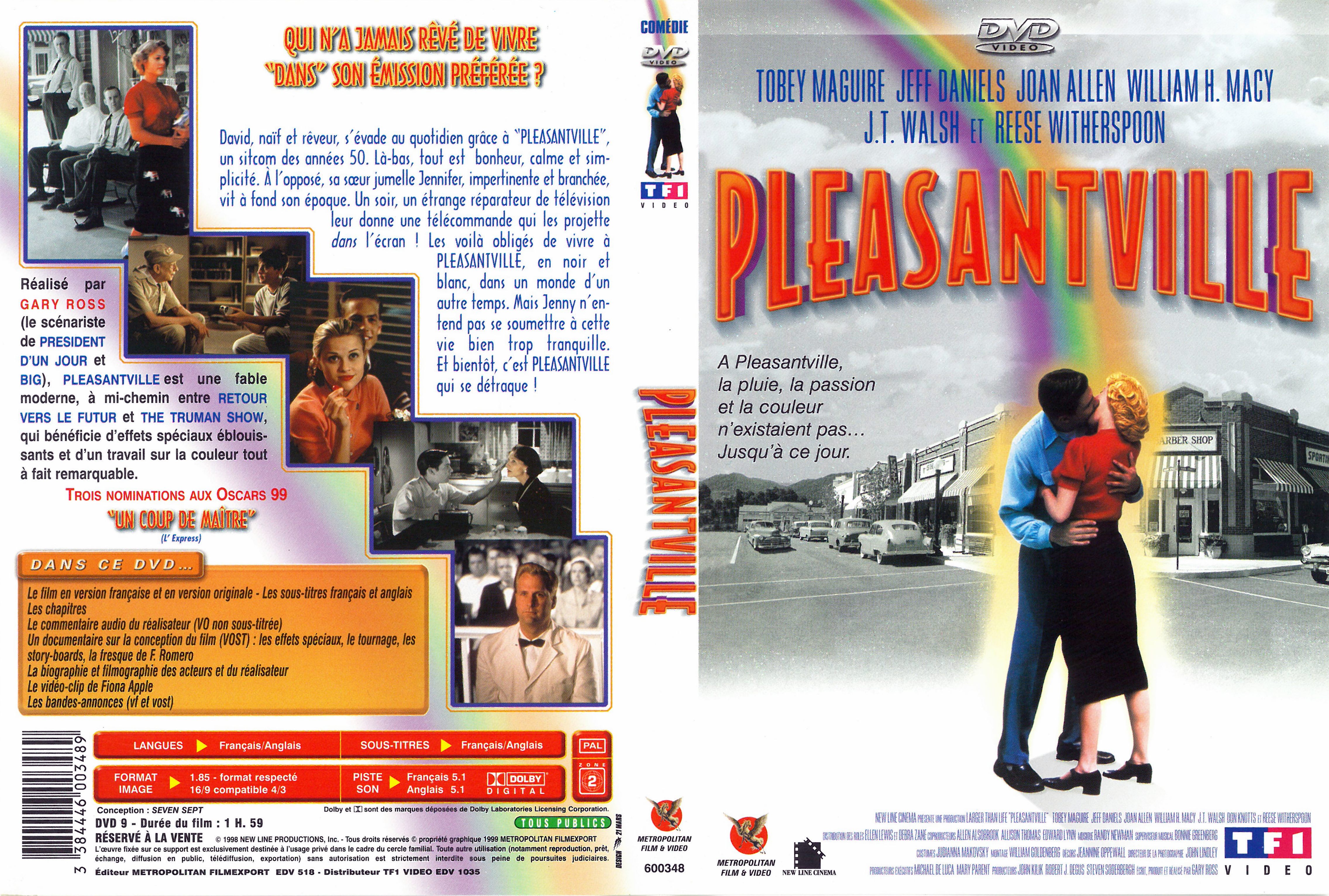 Jaquette DVD Pleasantville