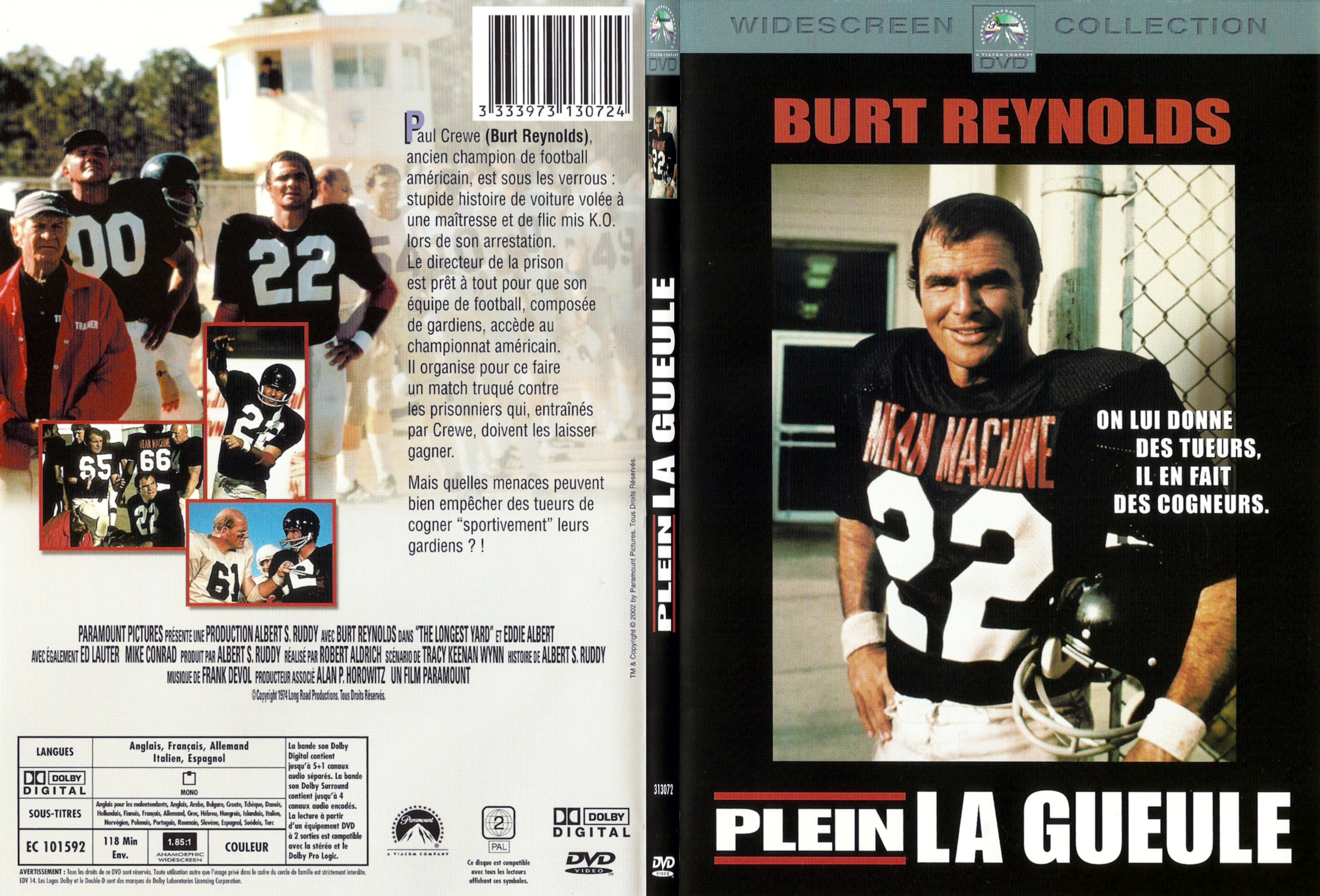 Jaquette DVD Plein la gueule - SLIM