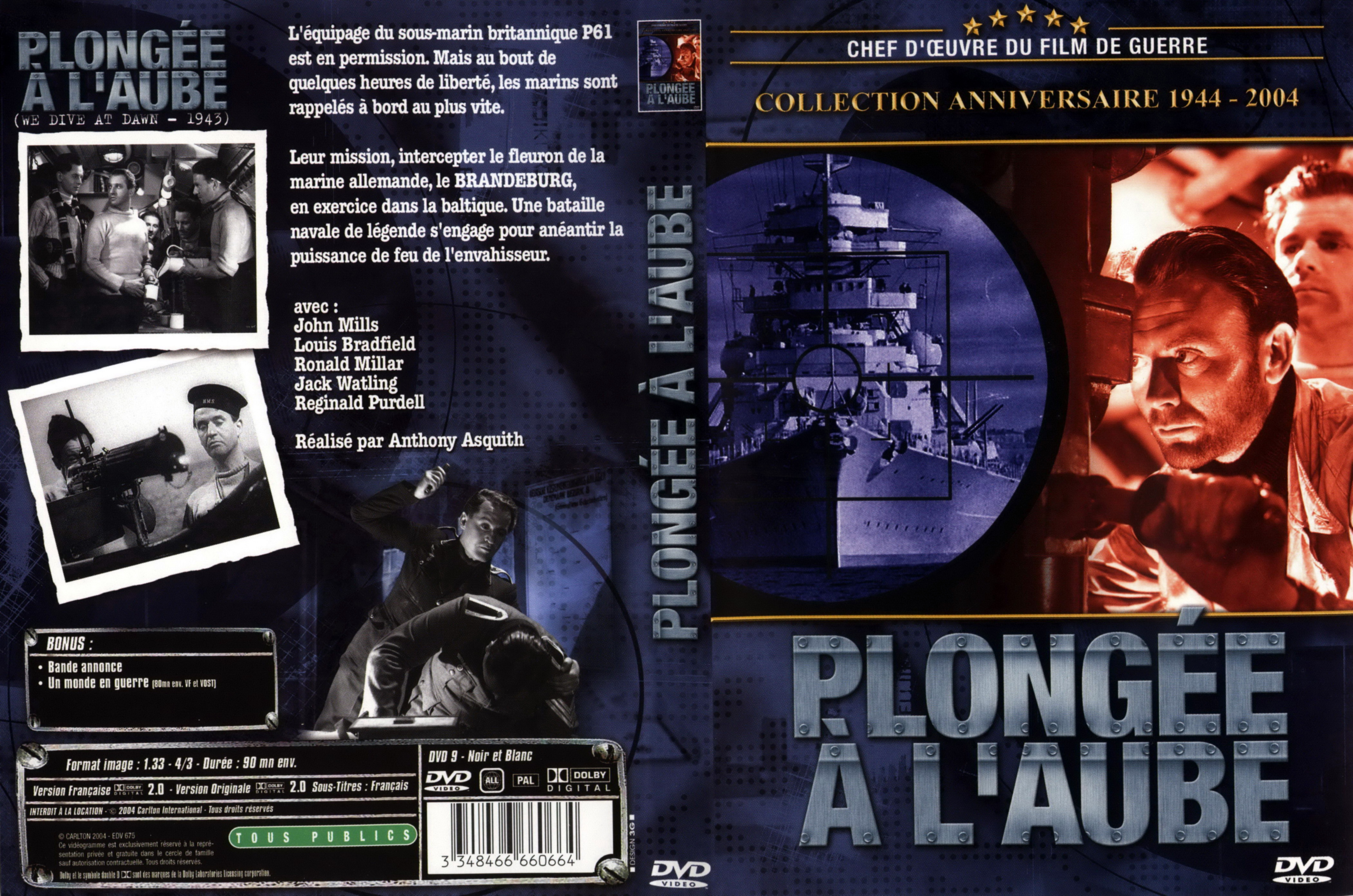 Jaquette DVD Plonge  l