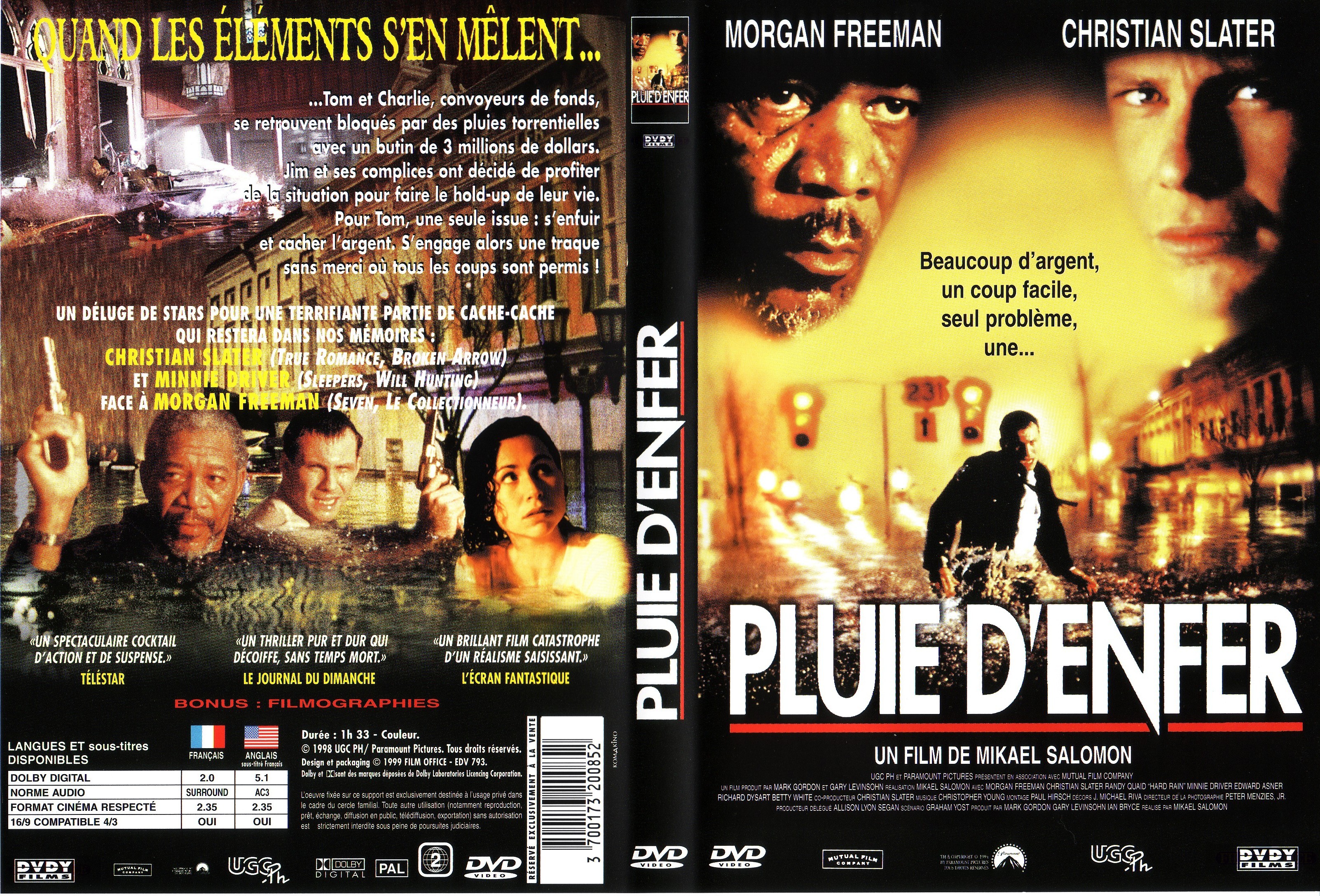 Jaquette DVD Pluie d