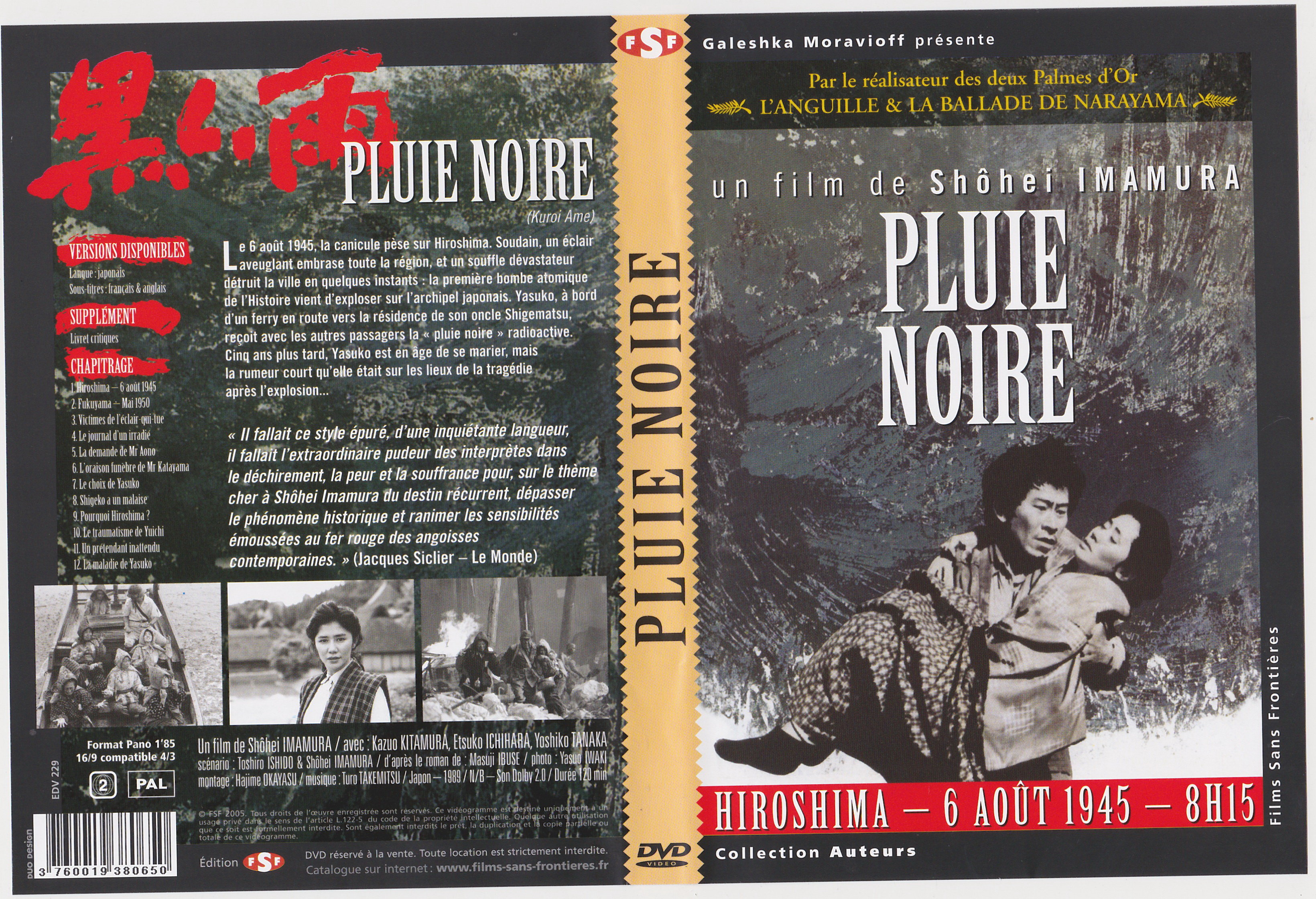 Jaquette DVD Pluie noire v2