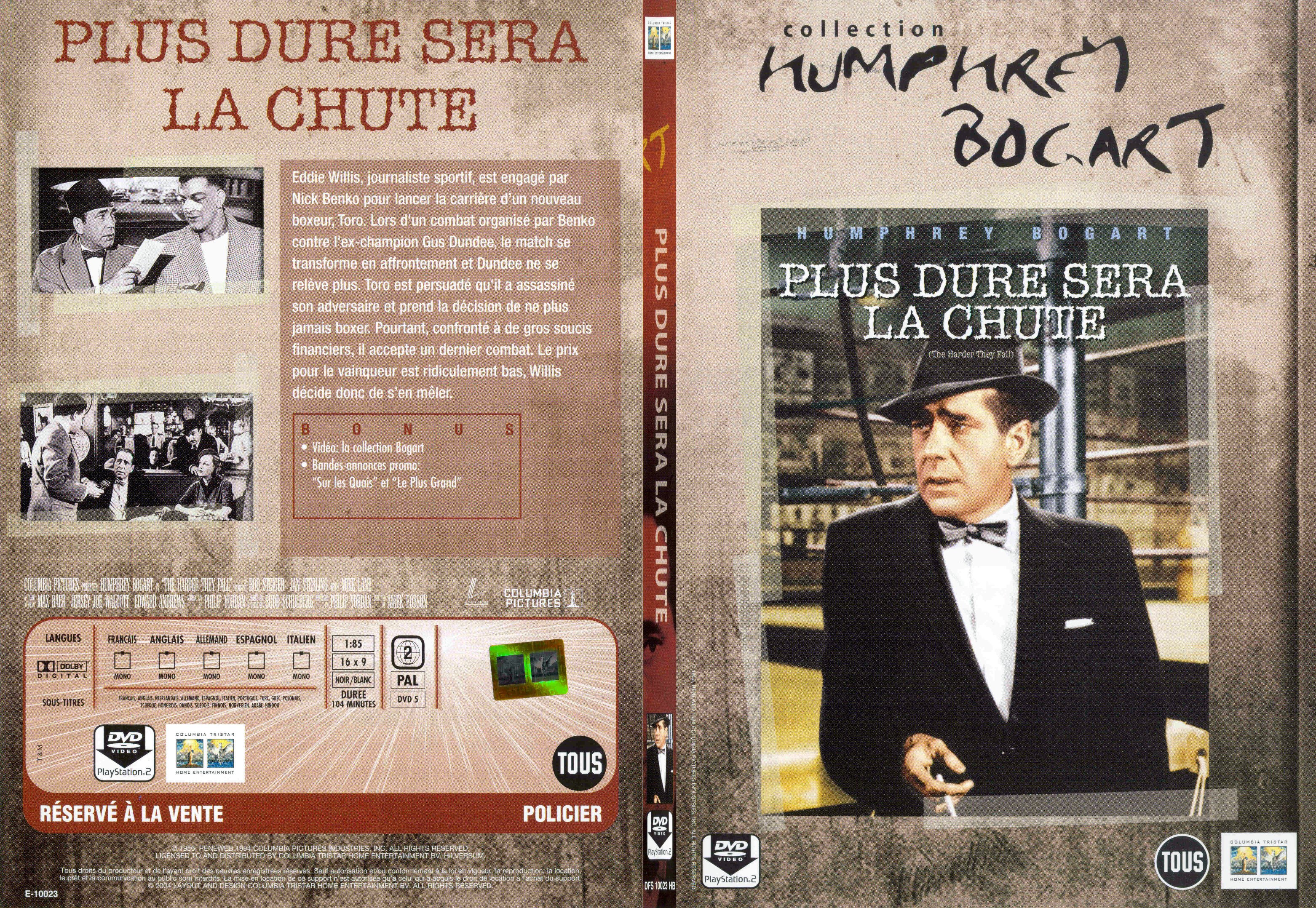 Jaquette DVD Plus dure sera la chute - SLIM v2 