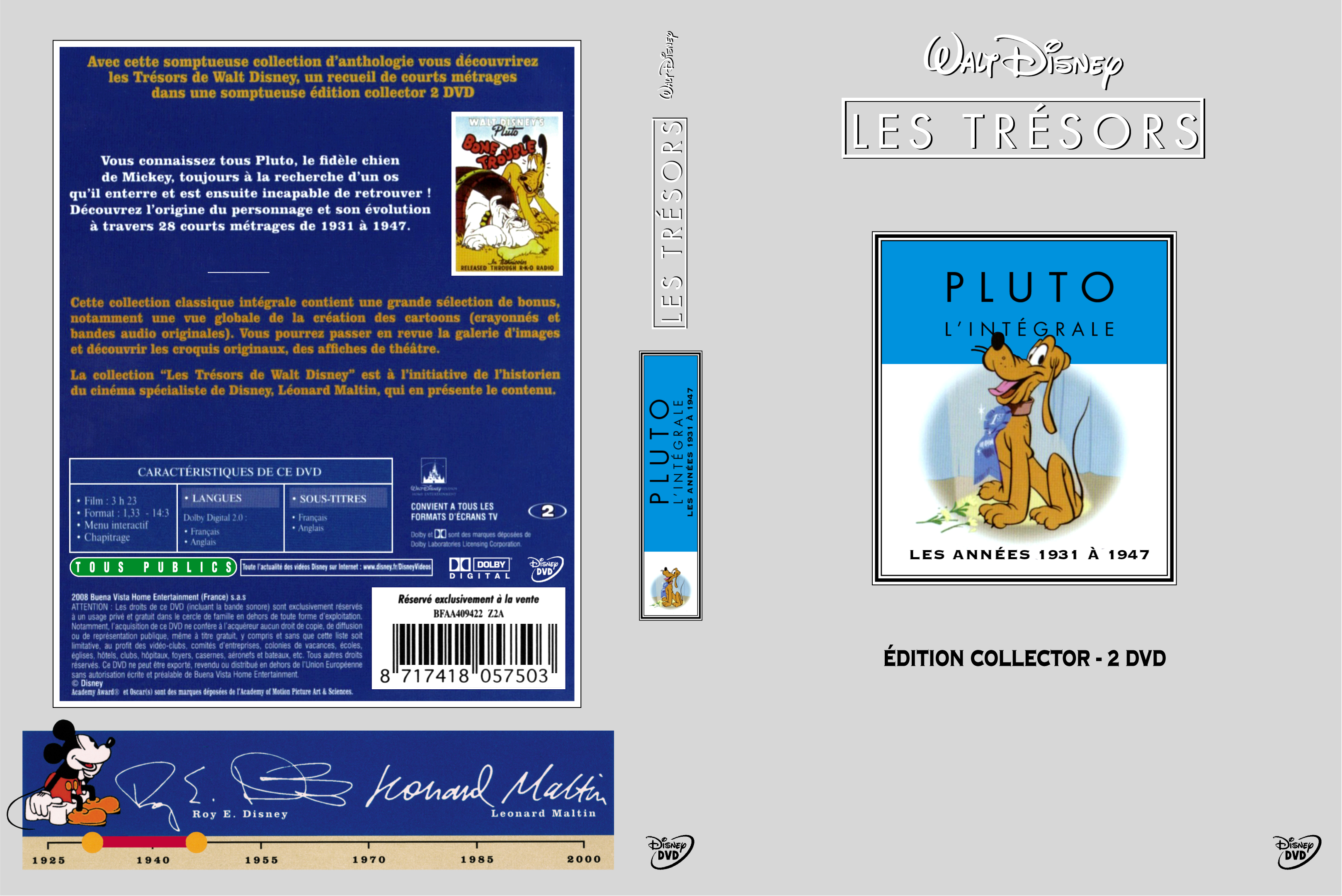Jaquette DVD Pluto L