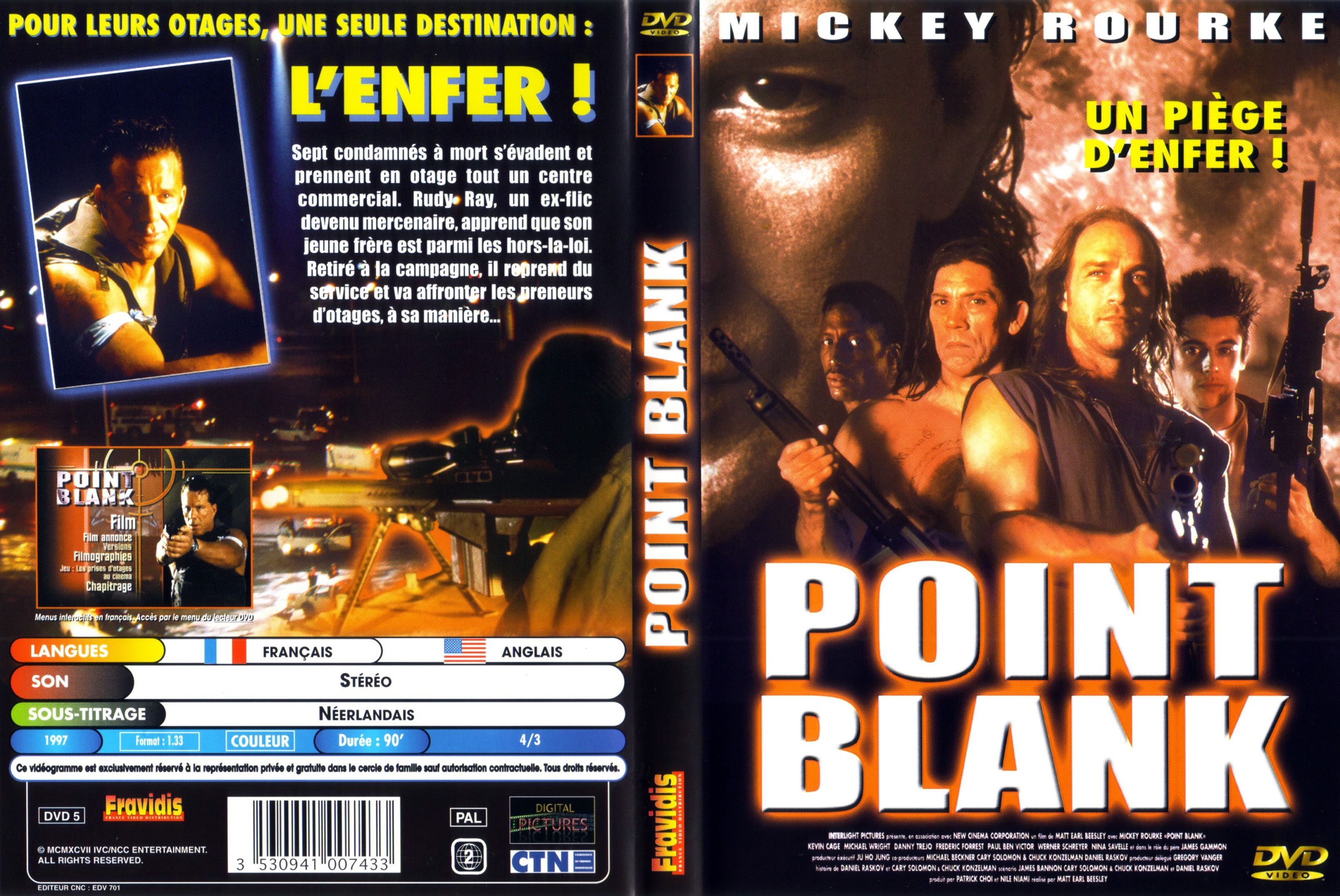 Jaquette DVD Point blank