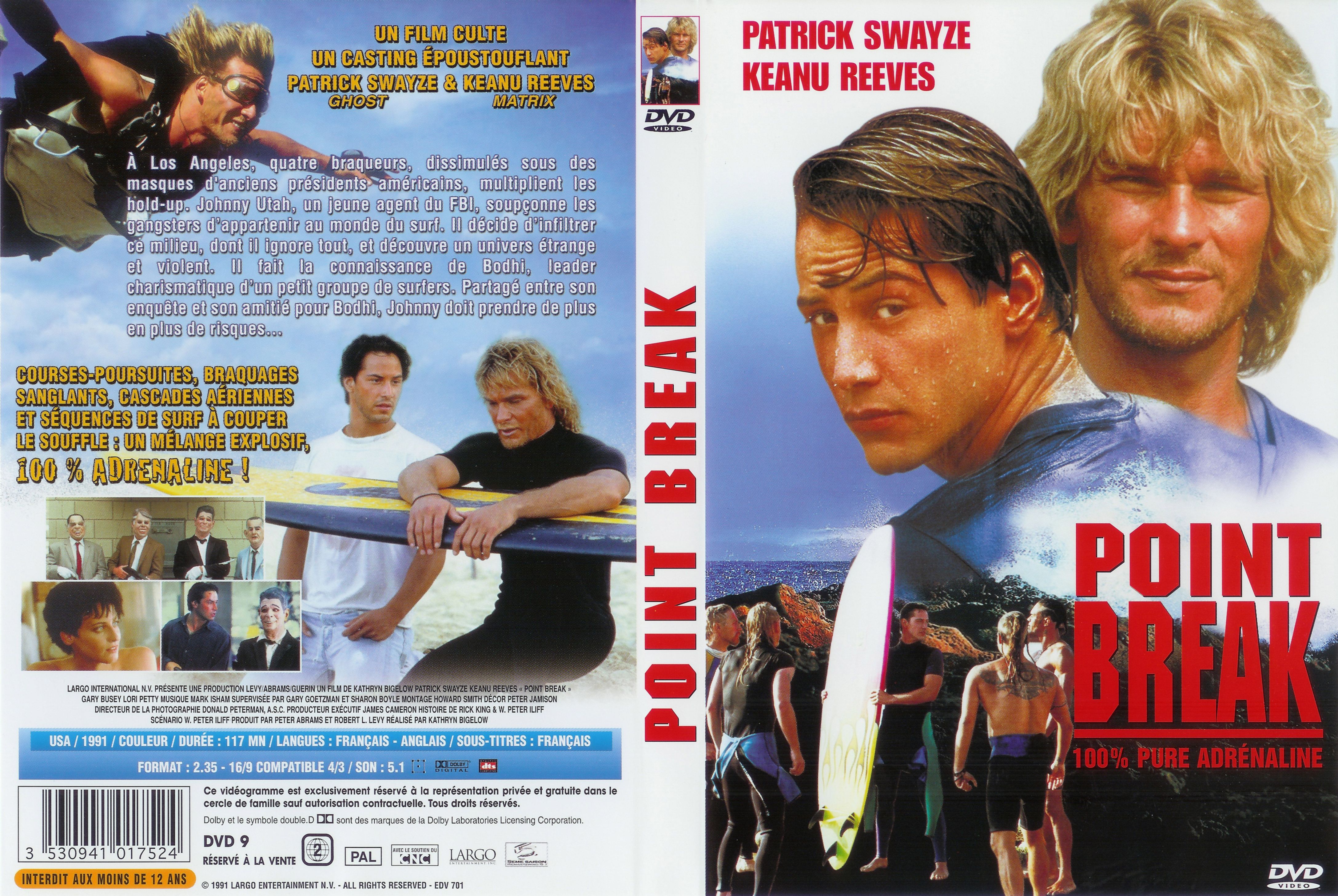 Jaquette DVD Point break