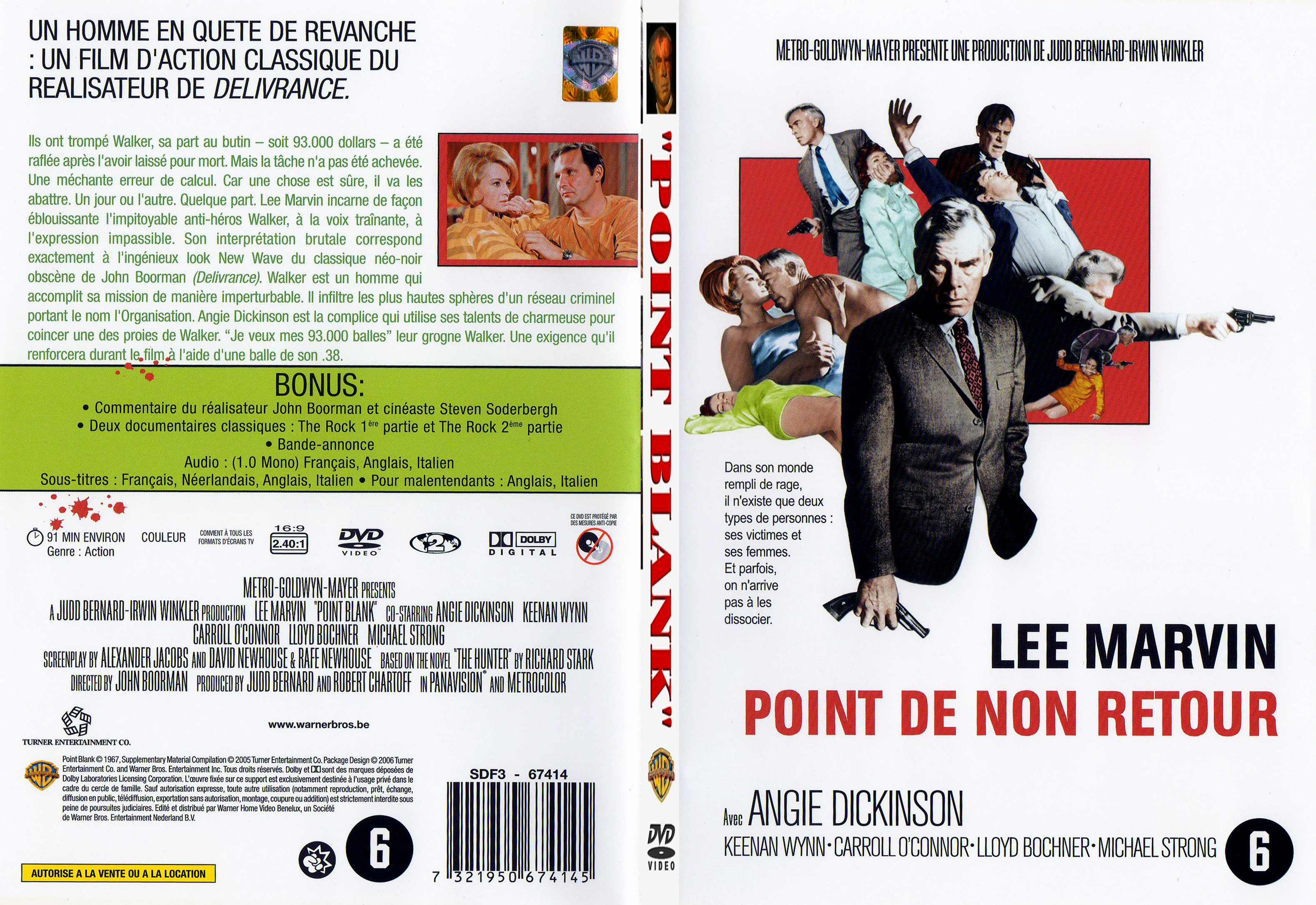 Jaquette DVD Point de non retour - SLIM