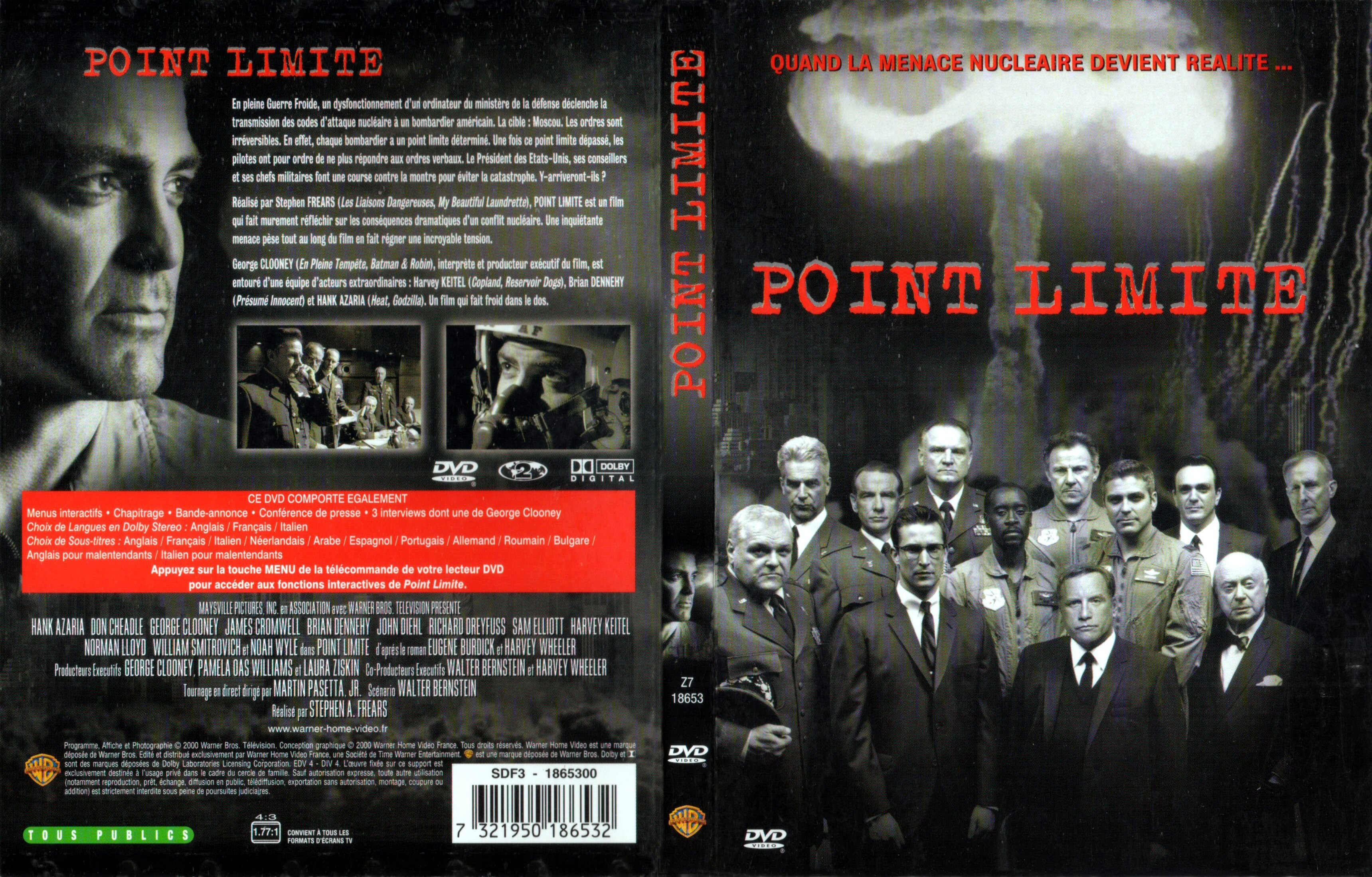 Jaquette DVD Point limite