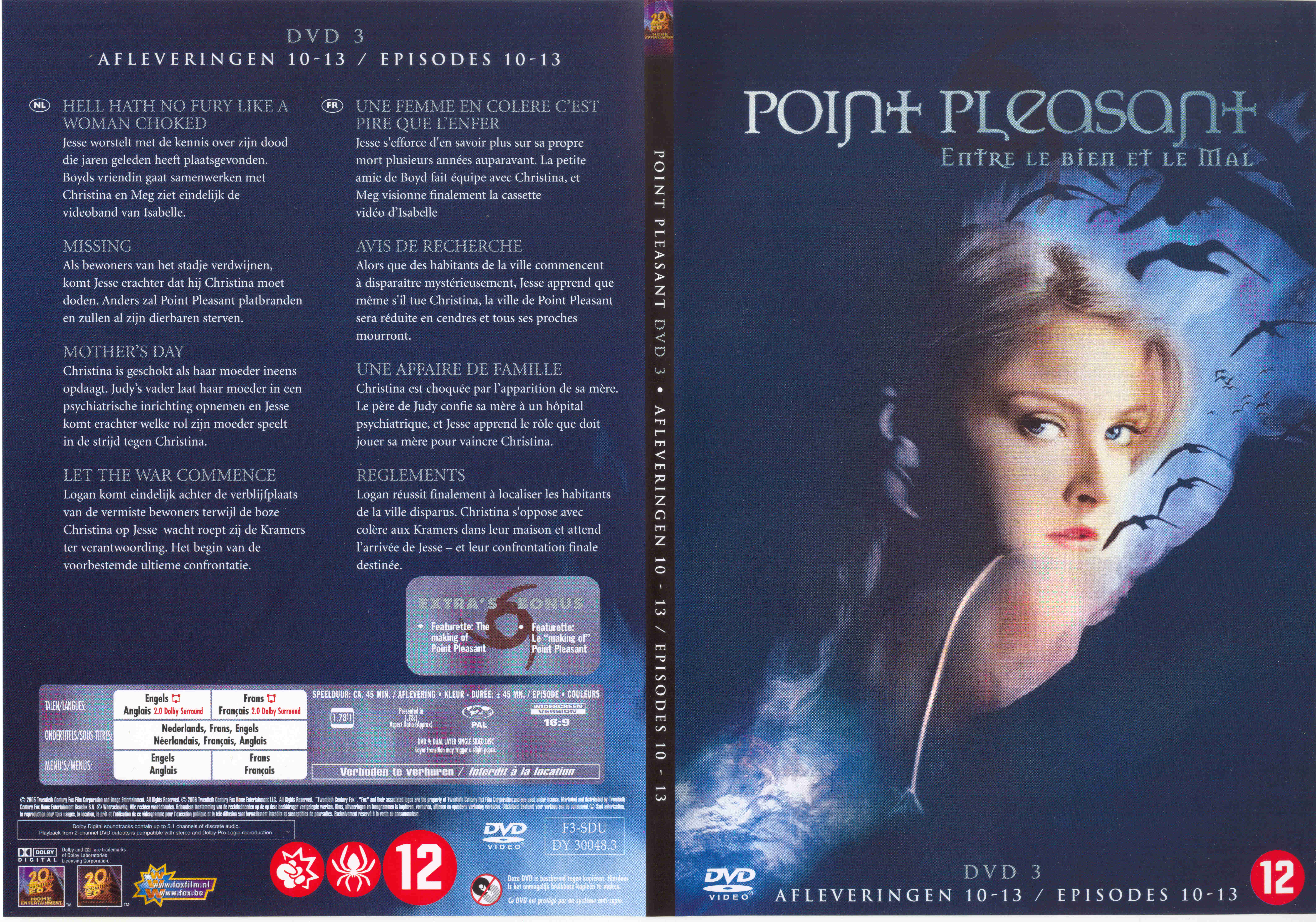 Jaquette DVD Point pleasant vol 3