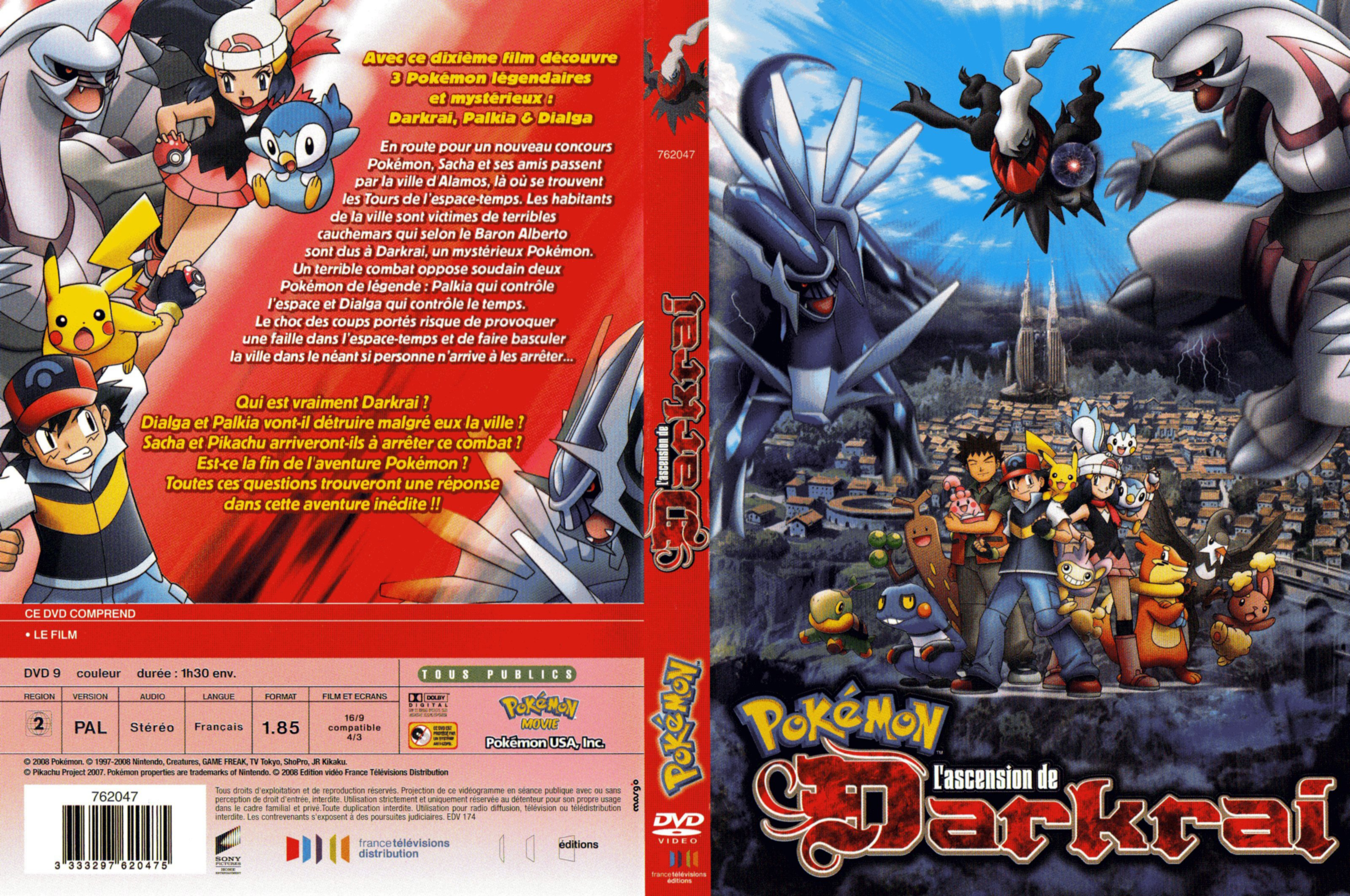 Jaquette DVD Pokemon - L