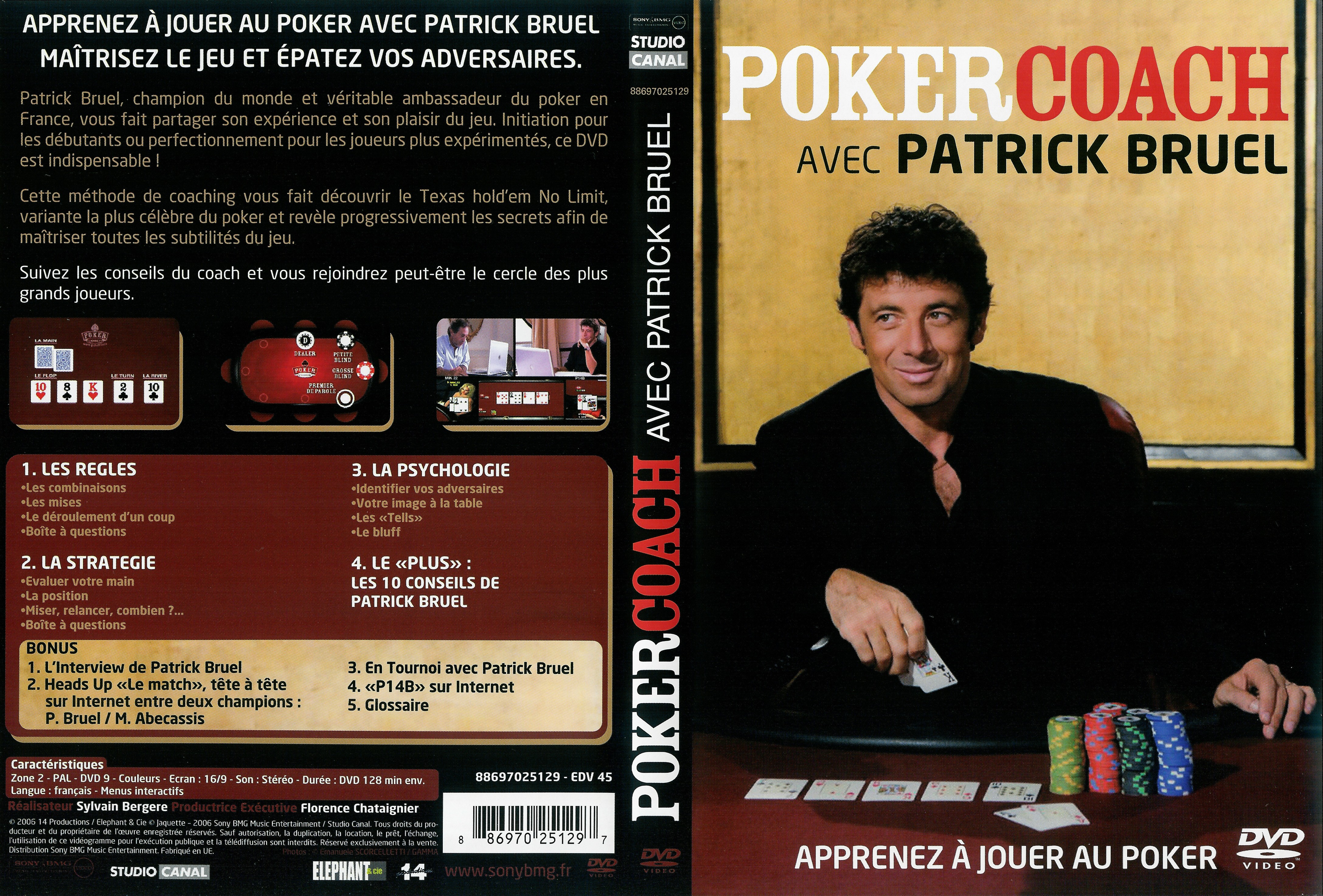 Jaquette DVD Poker coach