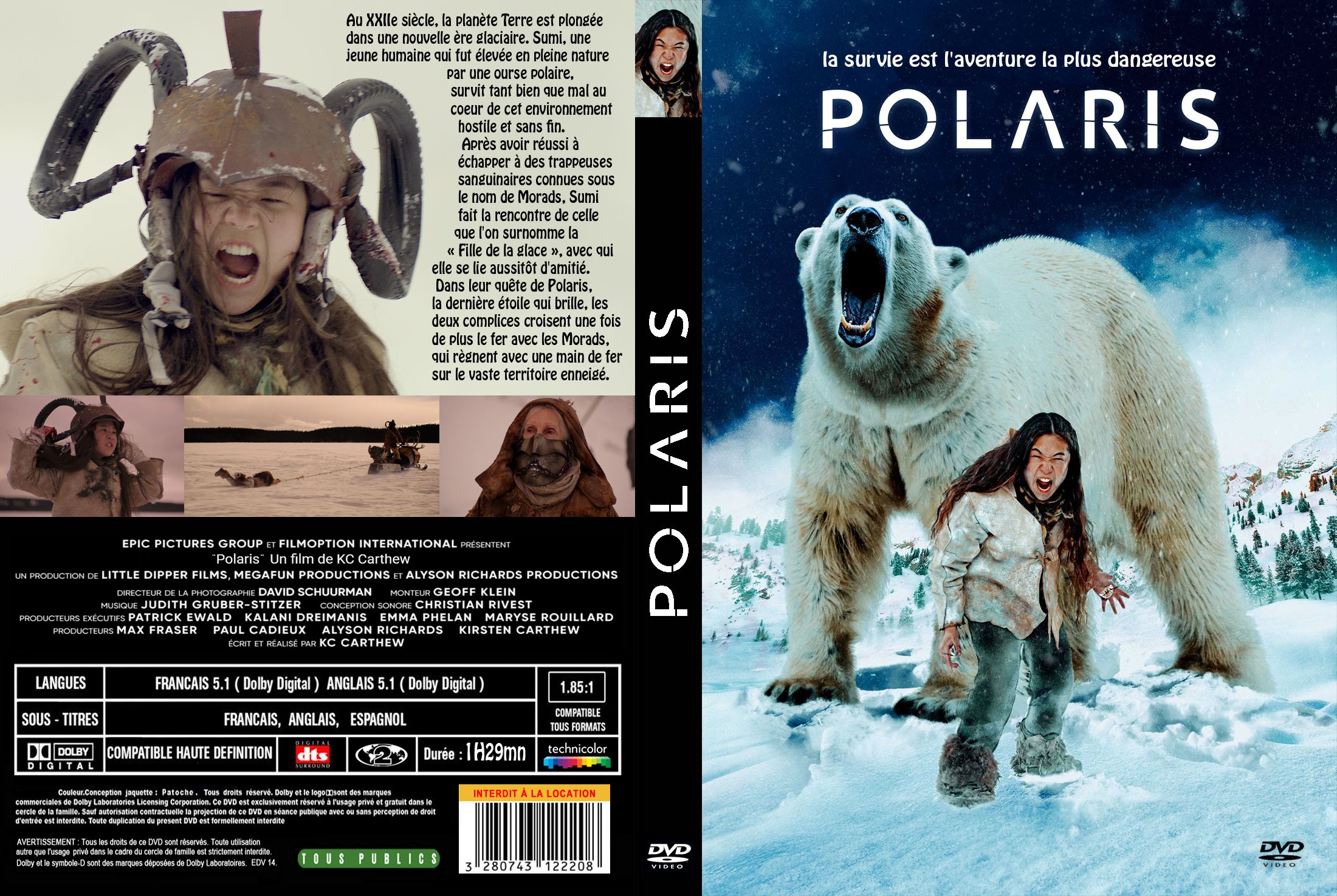 Jaquette DVD Polaris custom