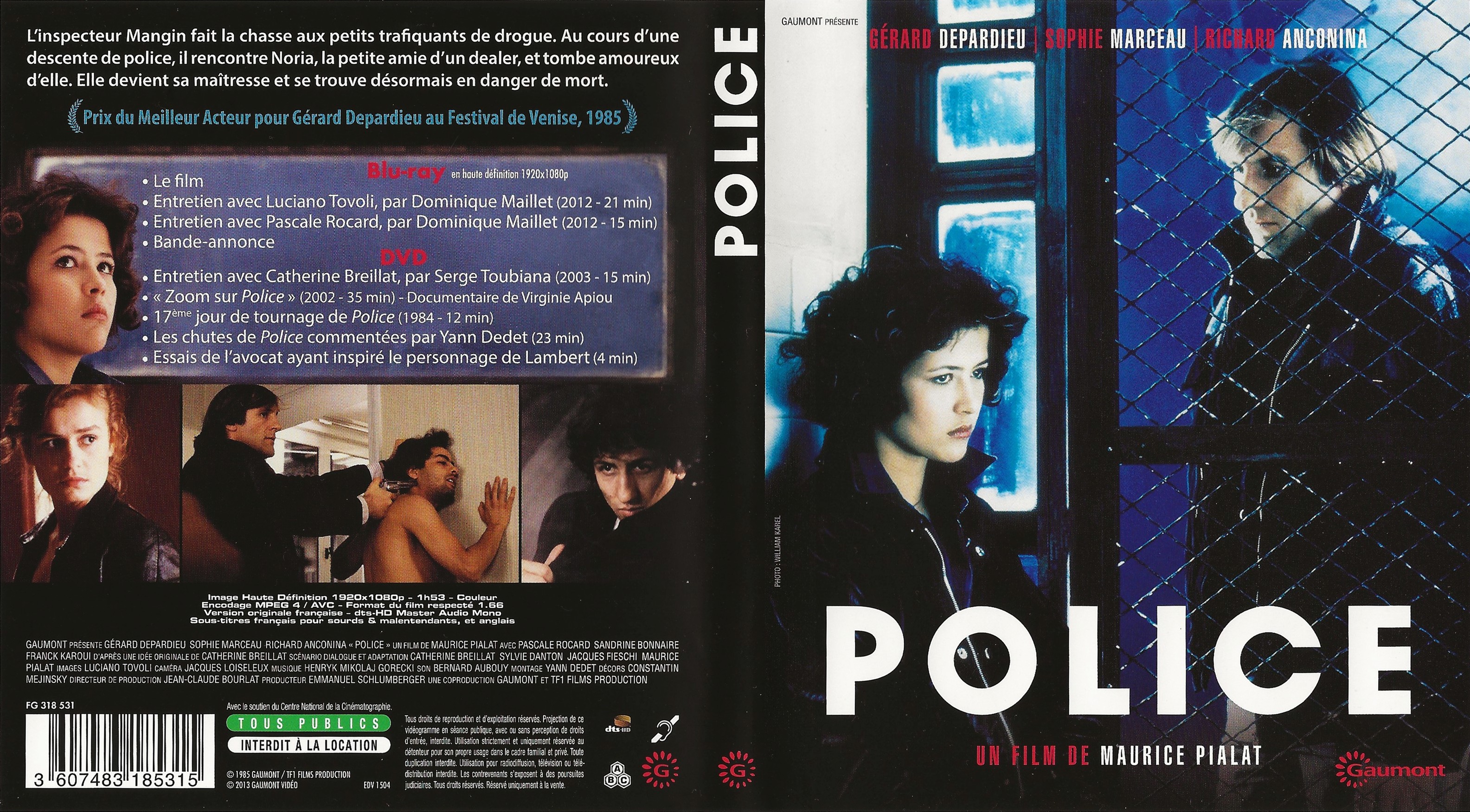 Jaquette DVD Police (BLU-RAY)