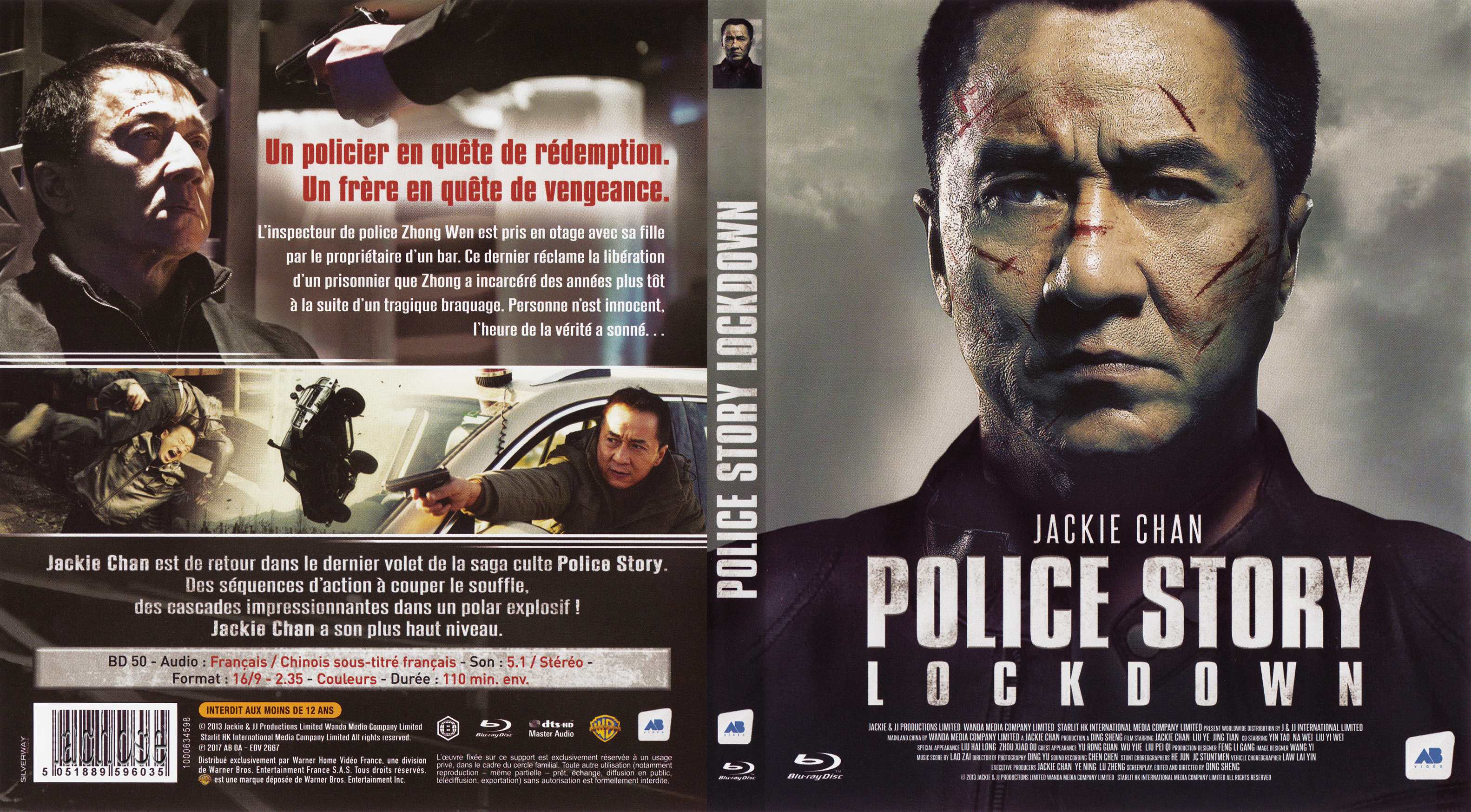 Jaquette DVD Police story lockdown (BLU-RAY)