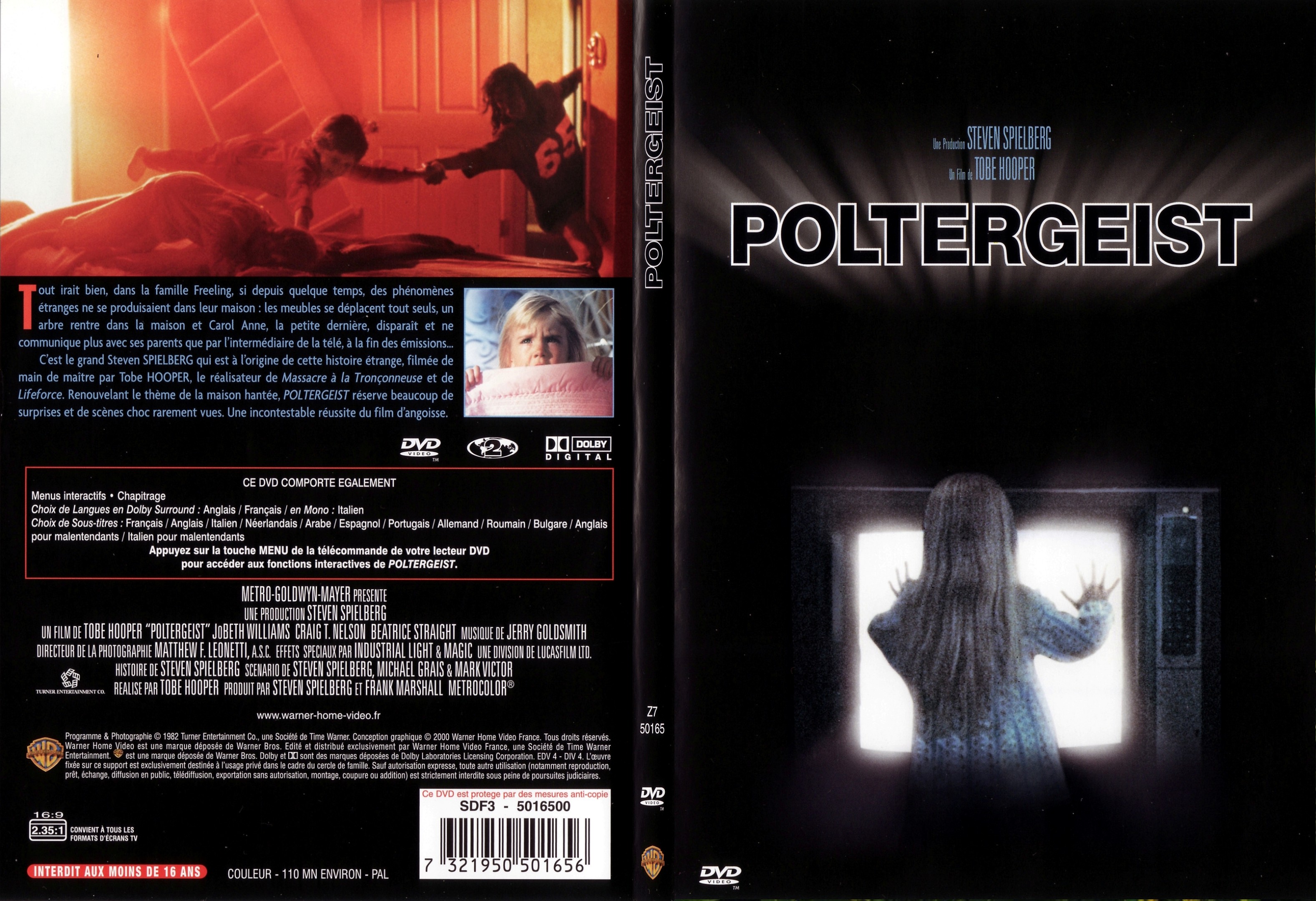 Jaquette DVD Poltergeist - SLIM