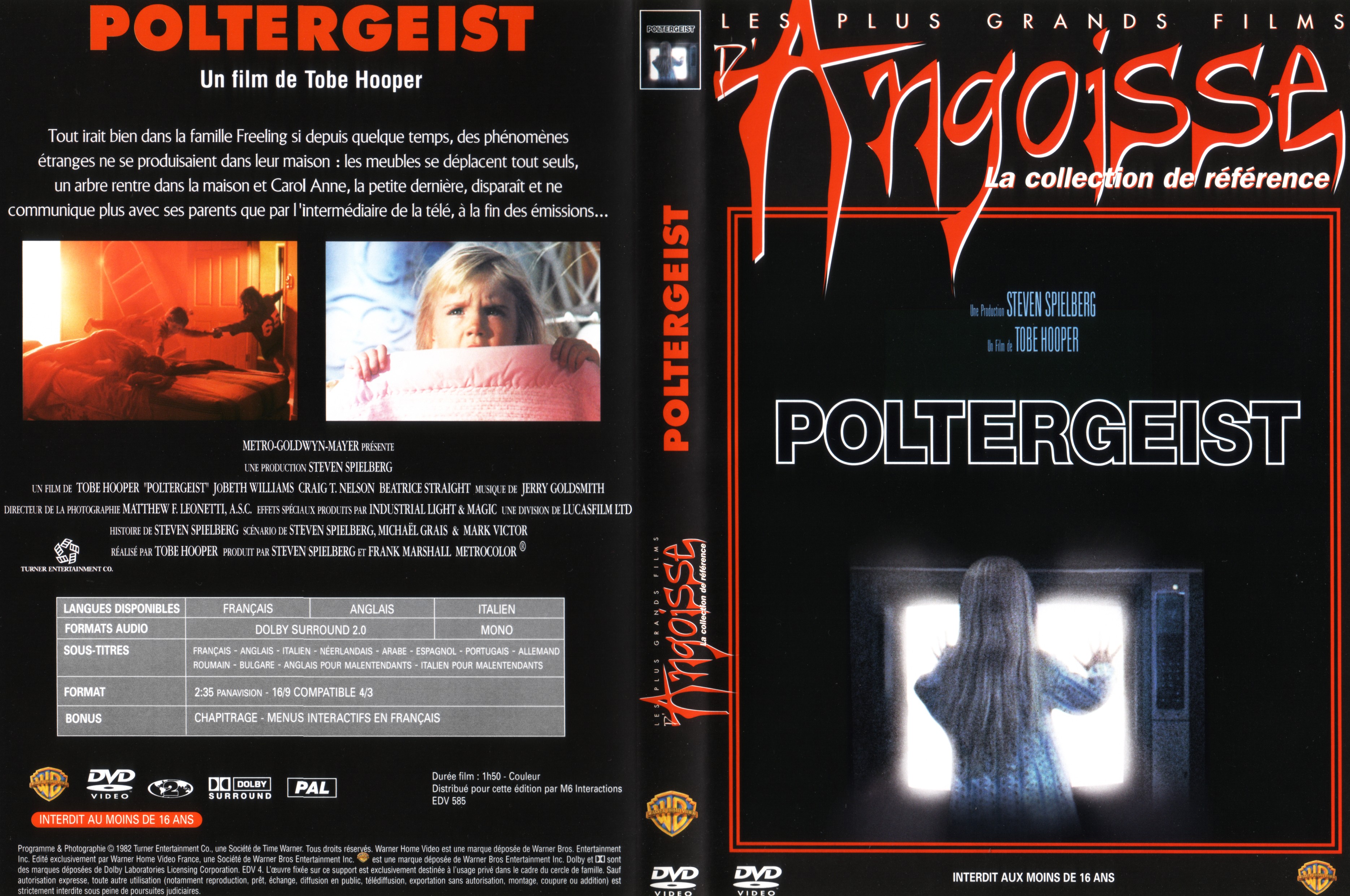 Jaquette DVD Poltergeist v2